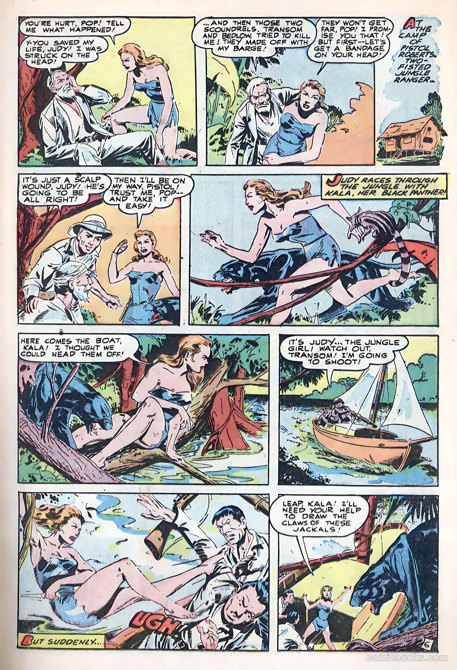 Exciting Comics #69 (1949) — page 17 of 36
