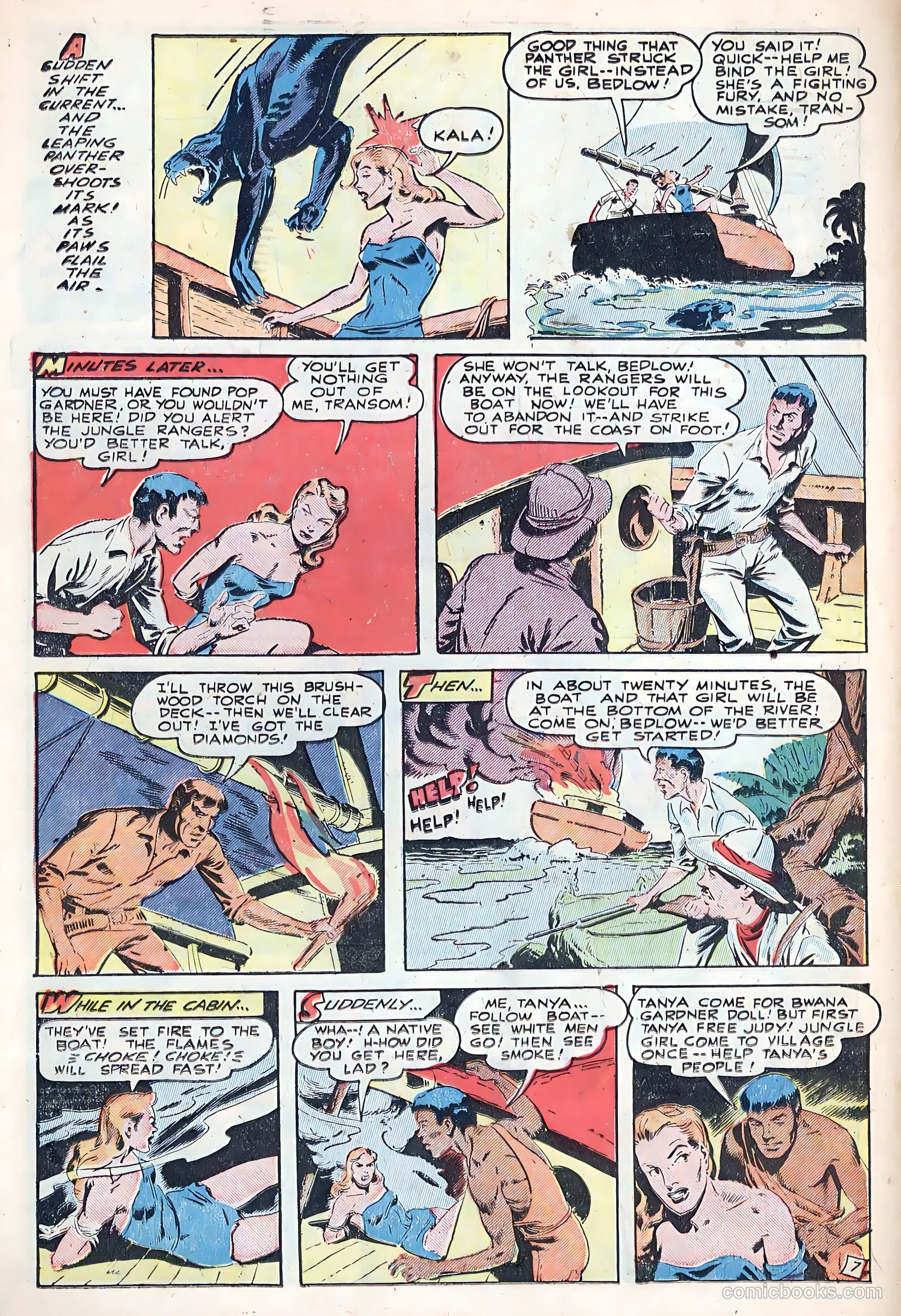 Exciting Comics #69 (1949) — page 18 of 36