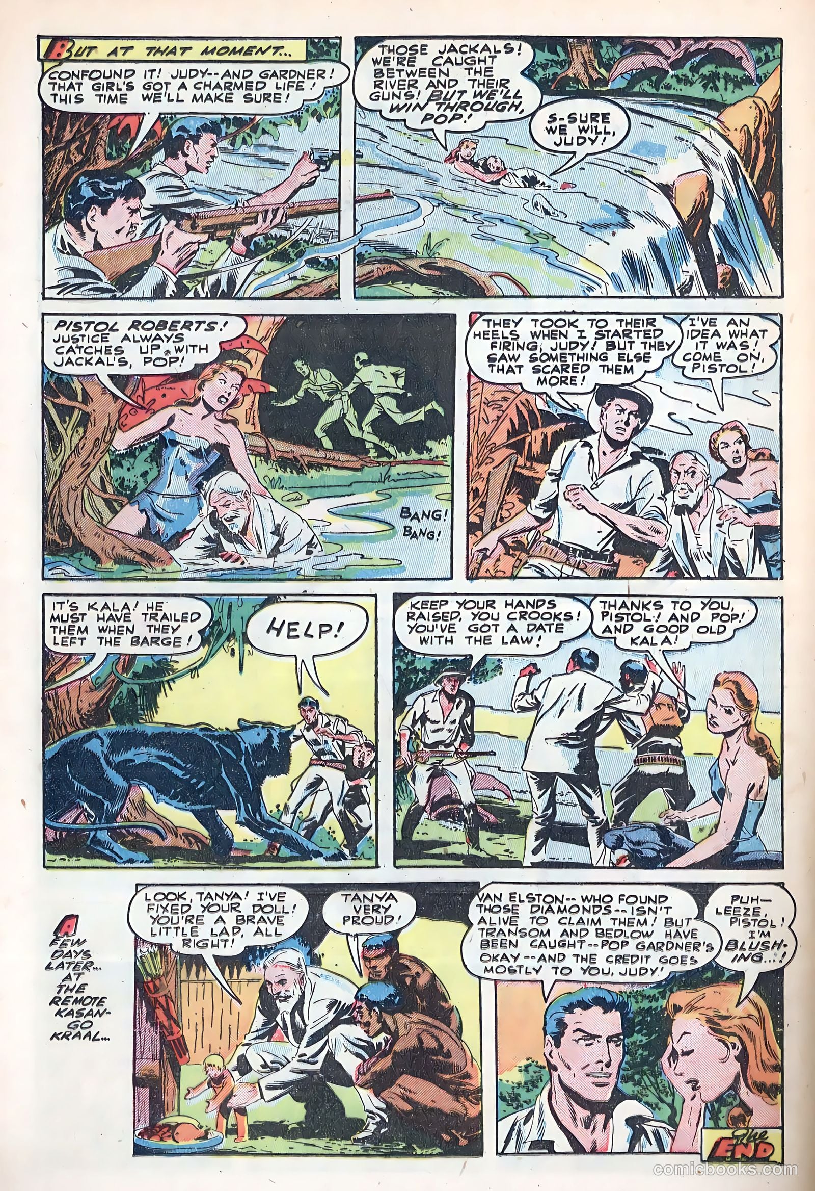 Exciting Comics #69 (1949) — page 20 of 36