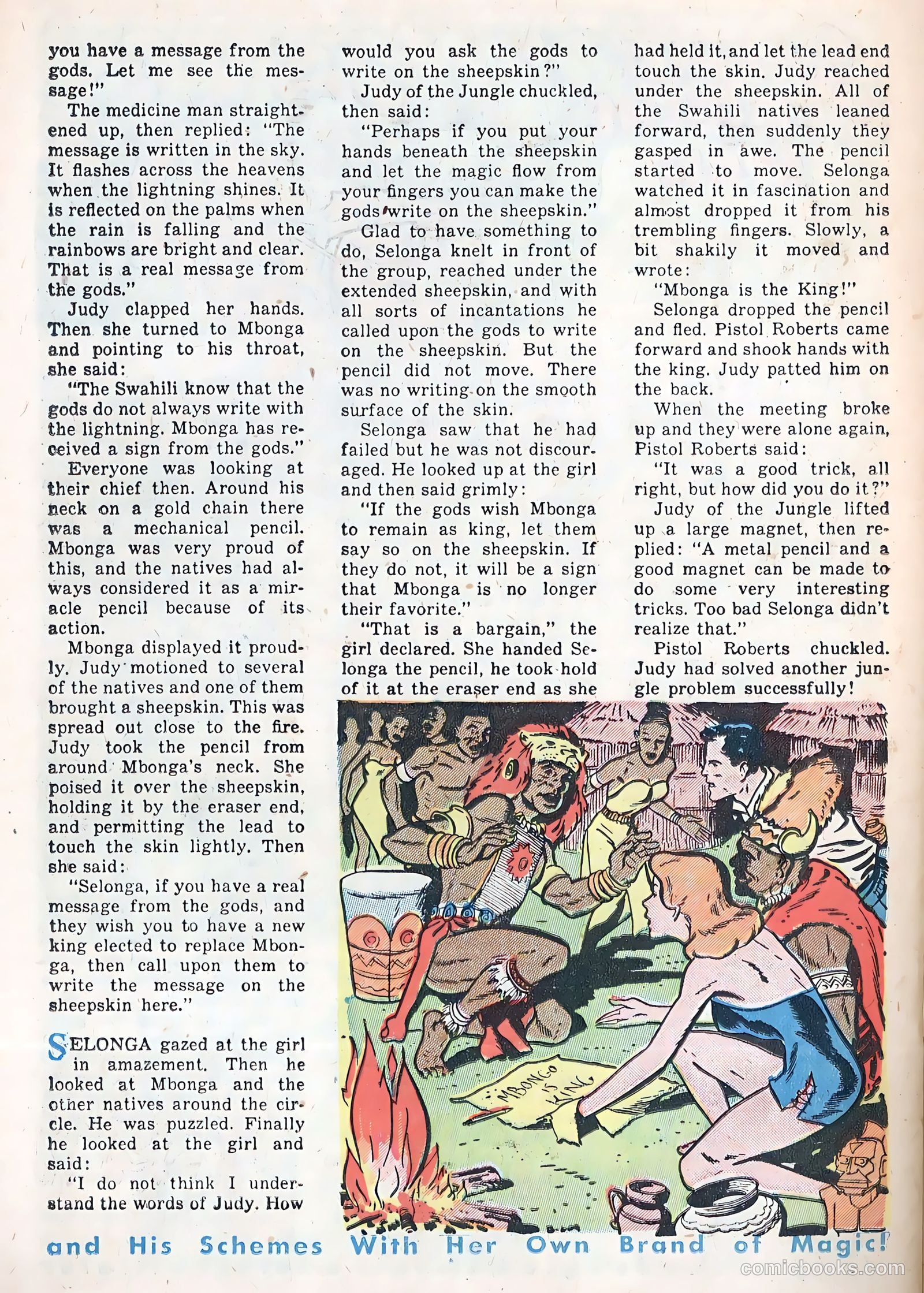 Exciting Comics #69 (1949) — page 22 of 36