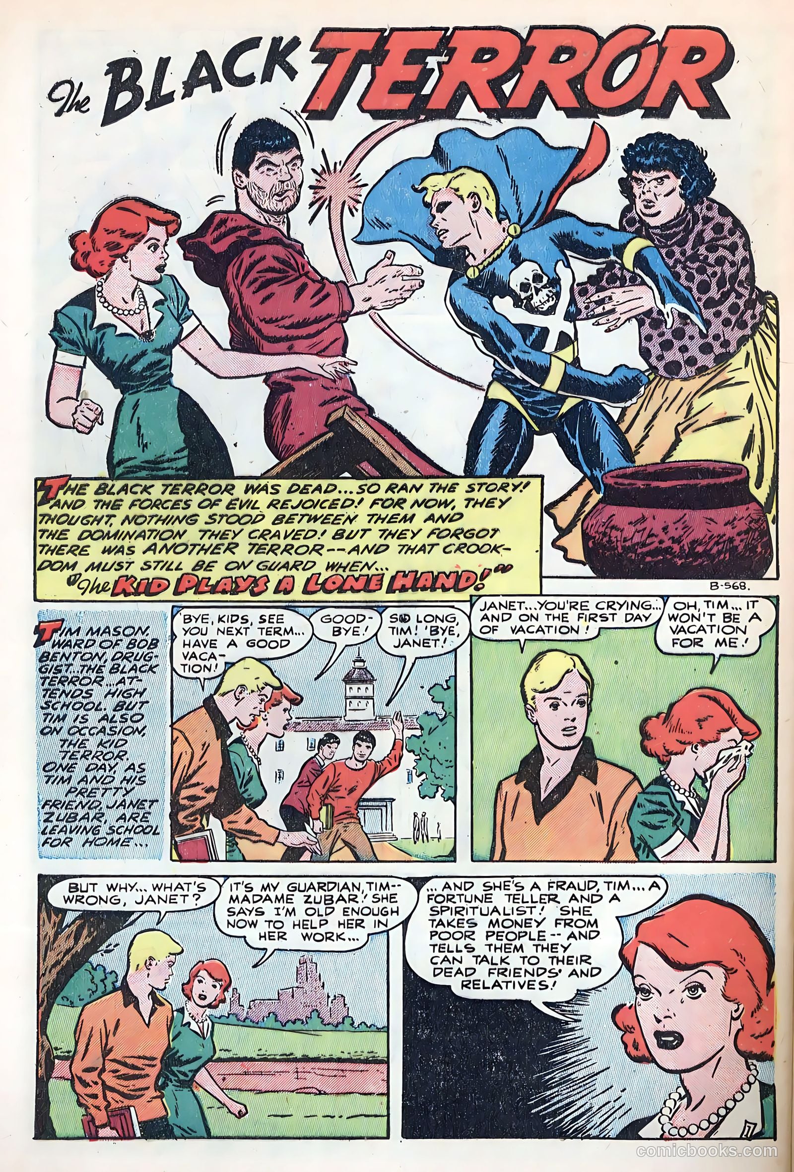 Exciting Comics #69 (1949) — page 28 of 36