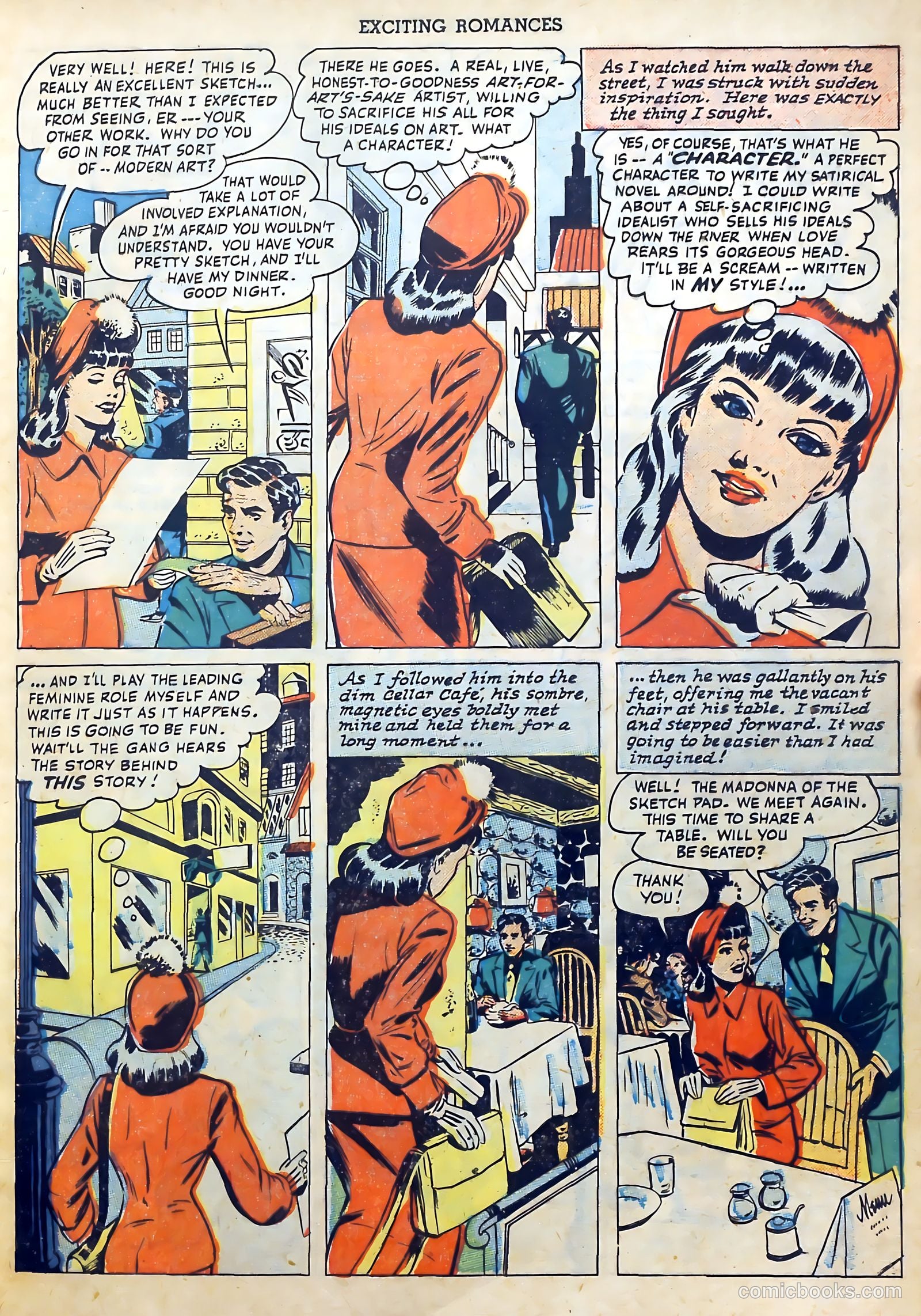 Exciting Romances #1 (1949) — page 5 of 36