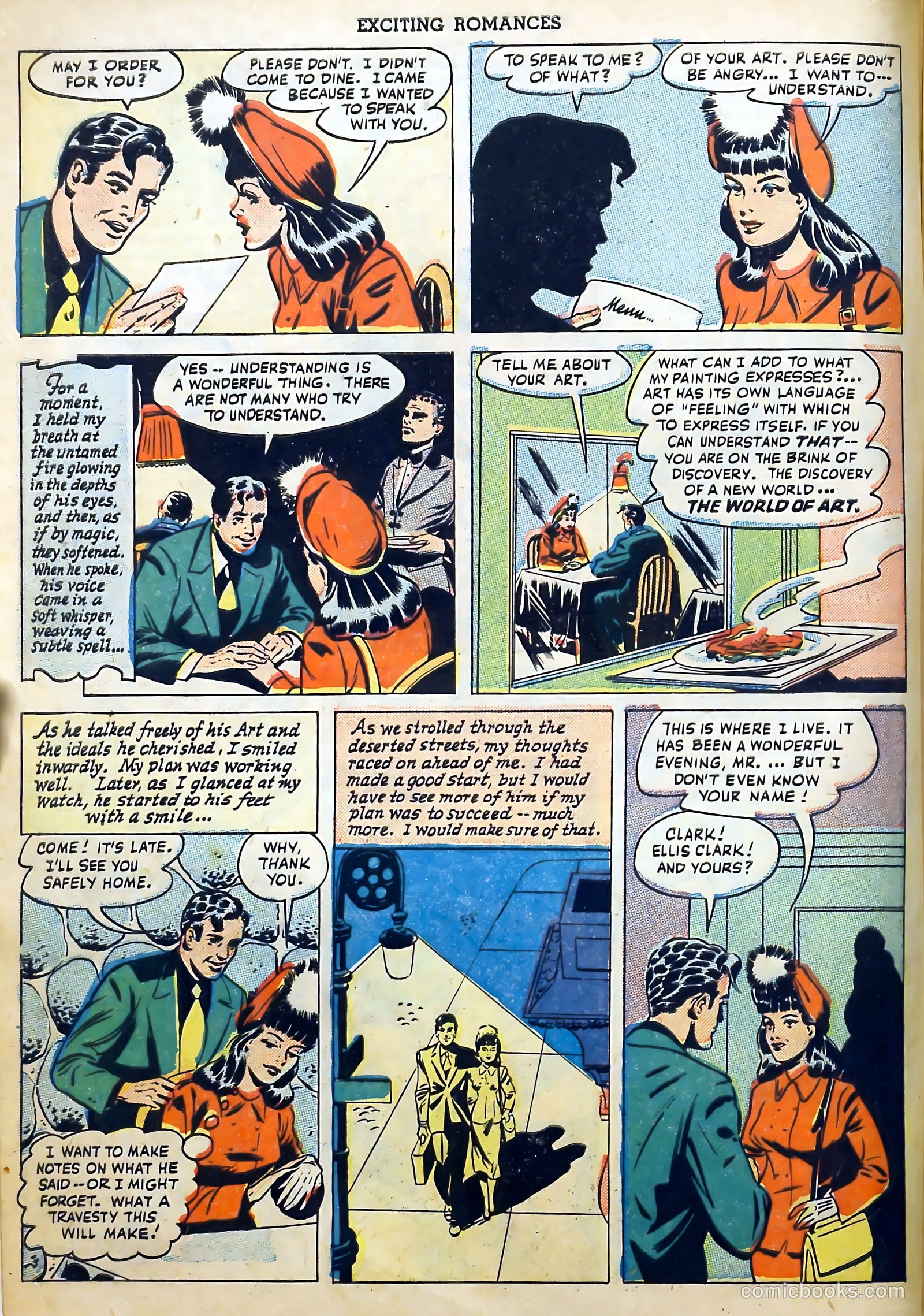 Exciting Romances #1 (1949) — page 6 of 36