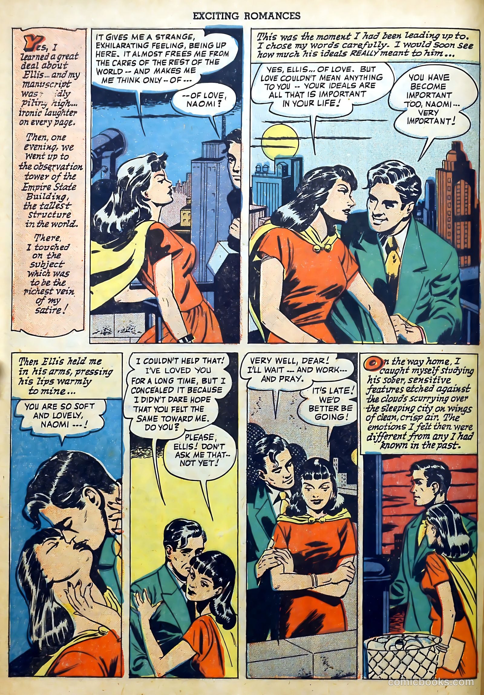 Exciting Romances #1 (1949) — page 8 of 36