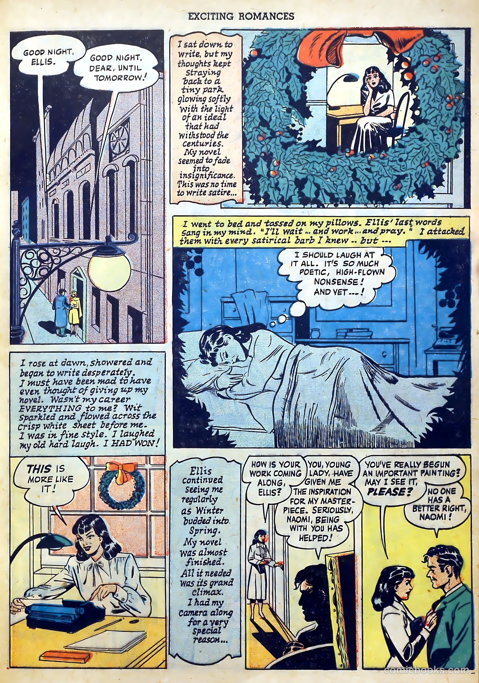 Exciting Romances #1 (1949) — page 9 of 36