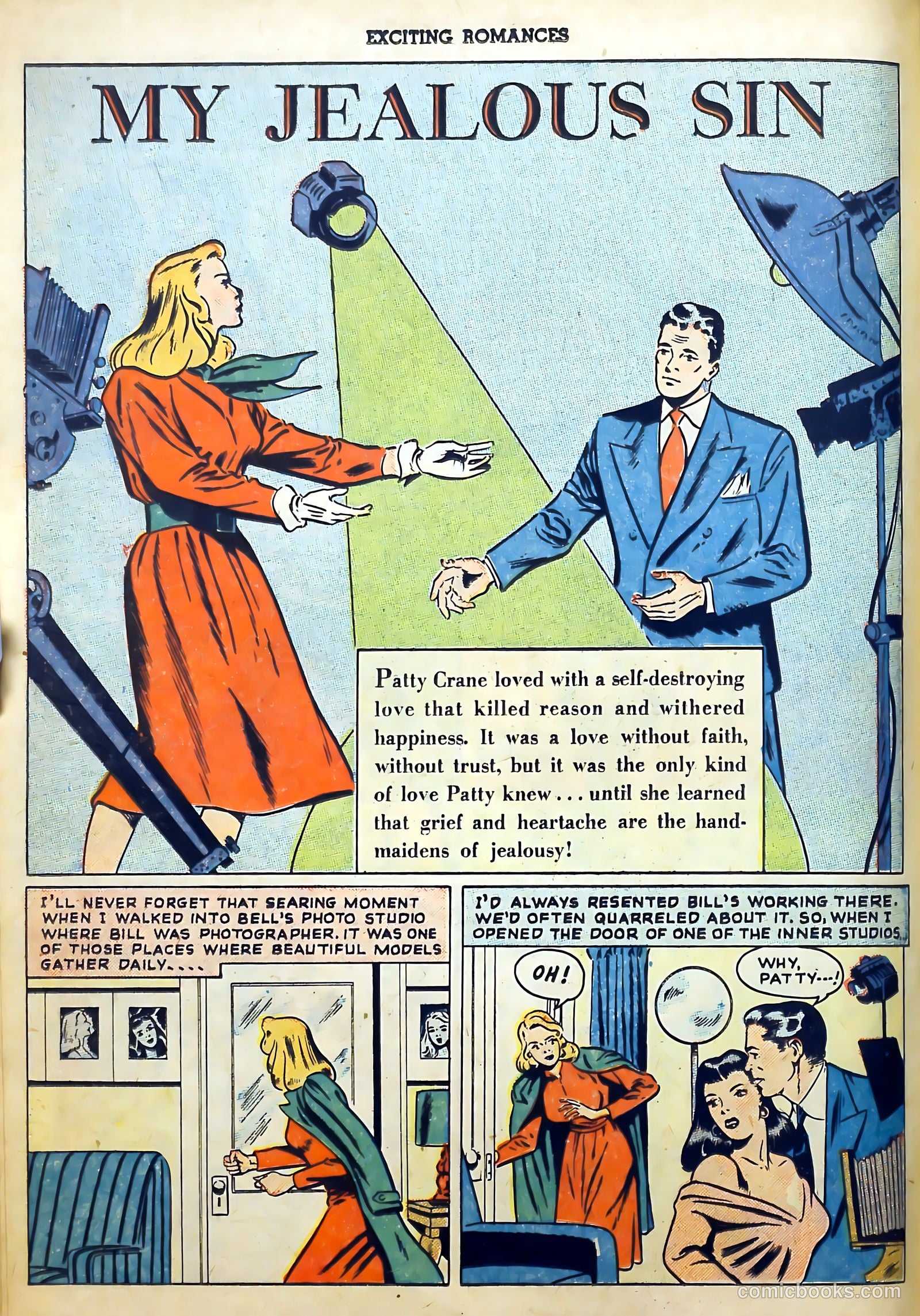 Exciting Romances #1 (1949) — page 14 of 36
