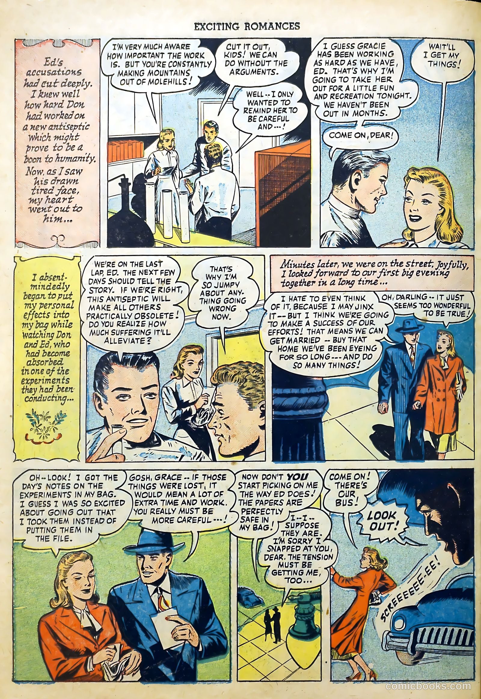 Exciting Romances #1 (1949) — page 26 of 36