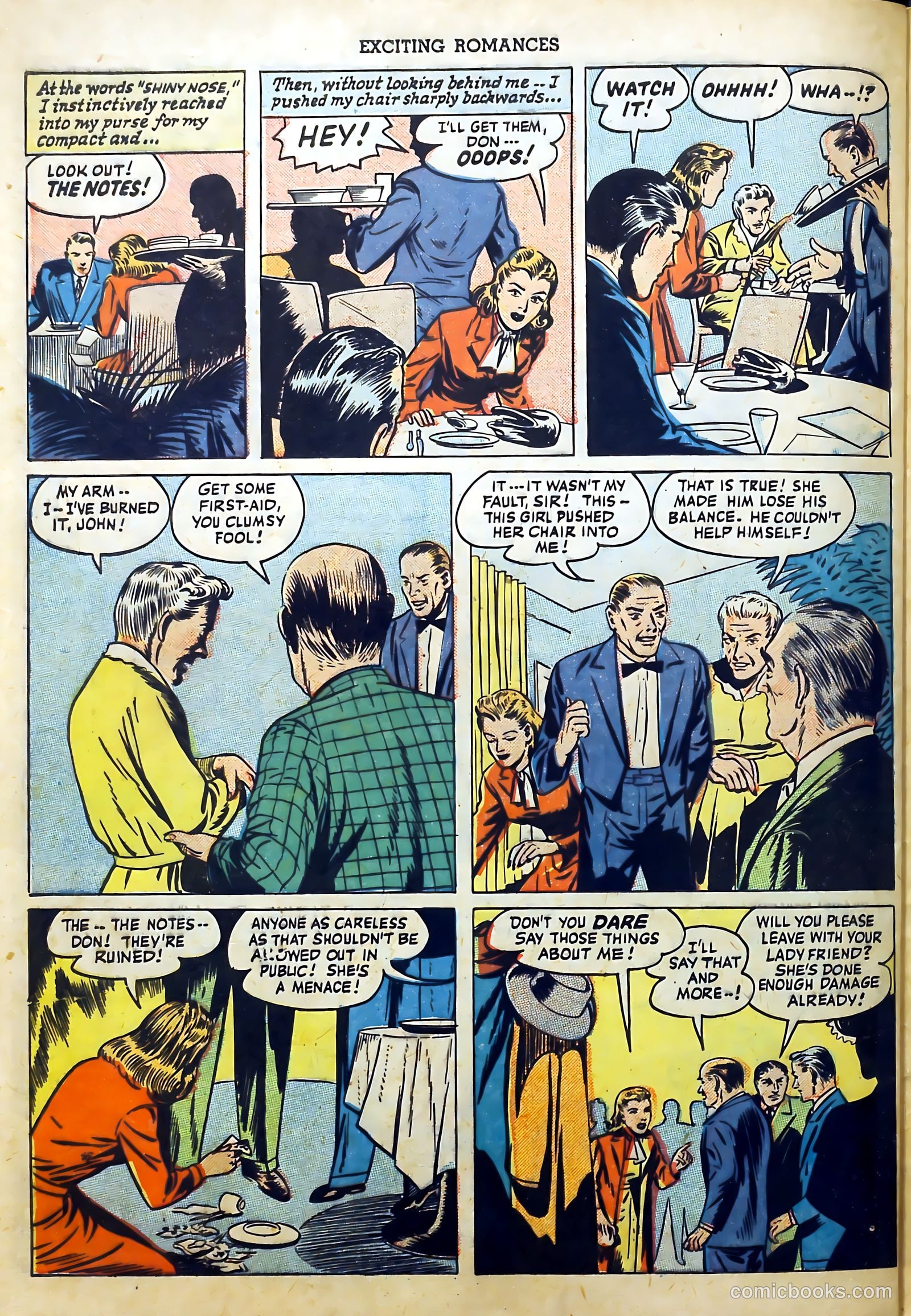 Exciting Romances #1 (1949) — page 28 of 36