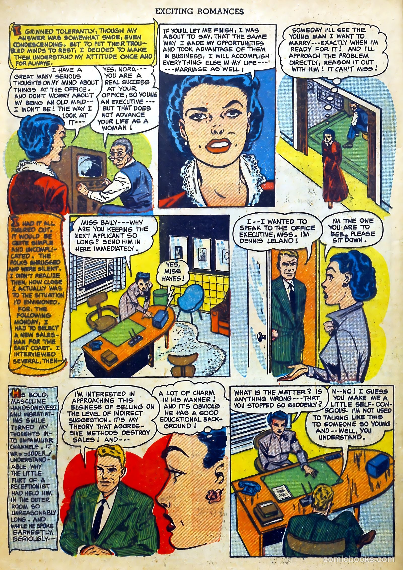 Exciting Romances #10 (1952) — page 4 of 36