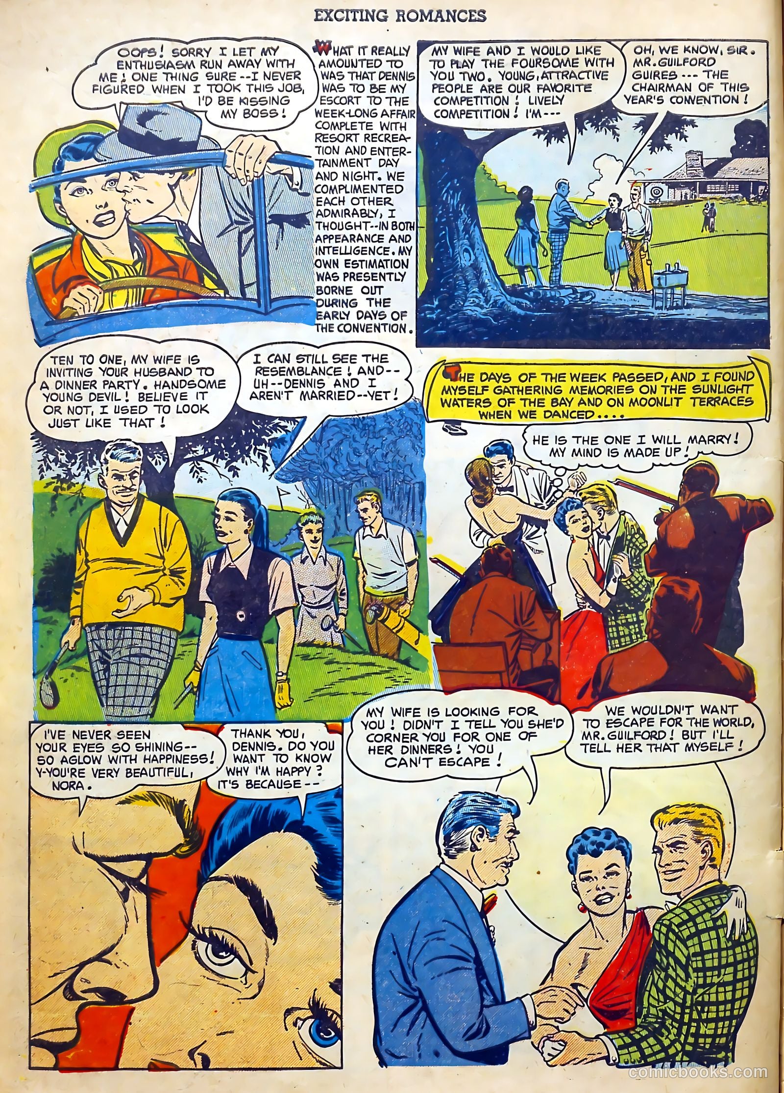 Exciting Romances #10 (1952) — page 6 of 36