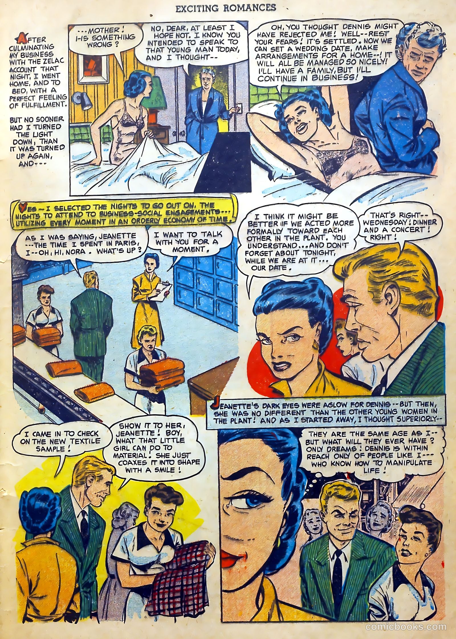 Exciting Romances #10 (1952) — page 9 of 36