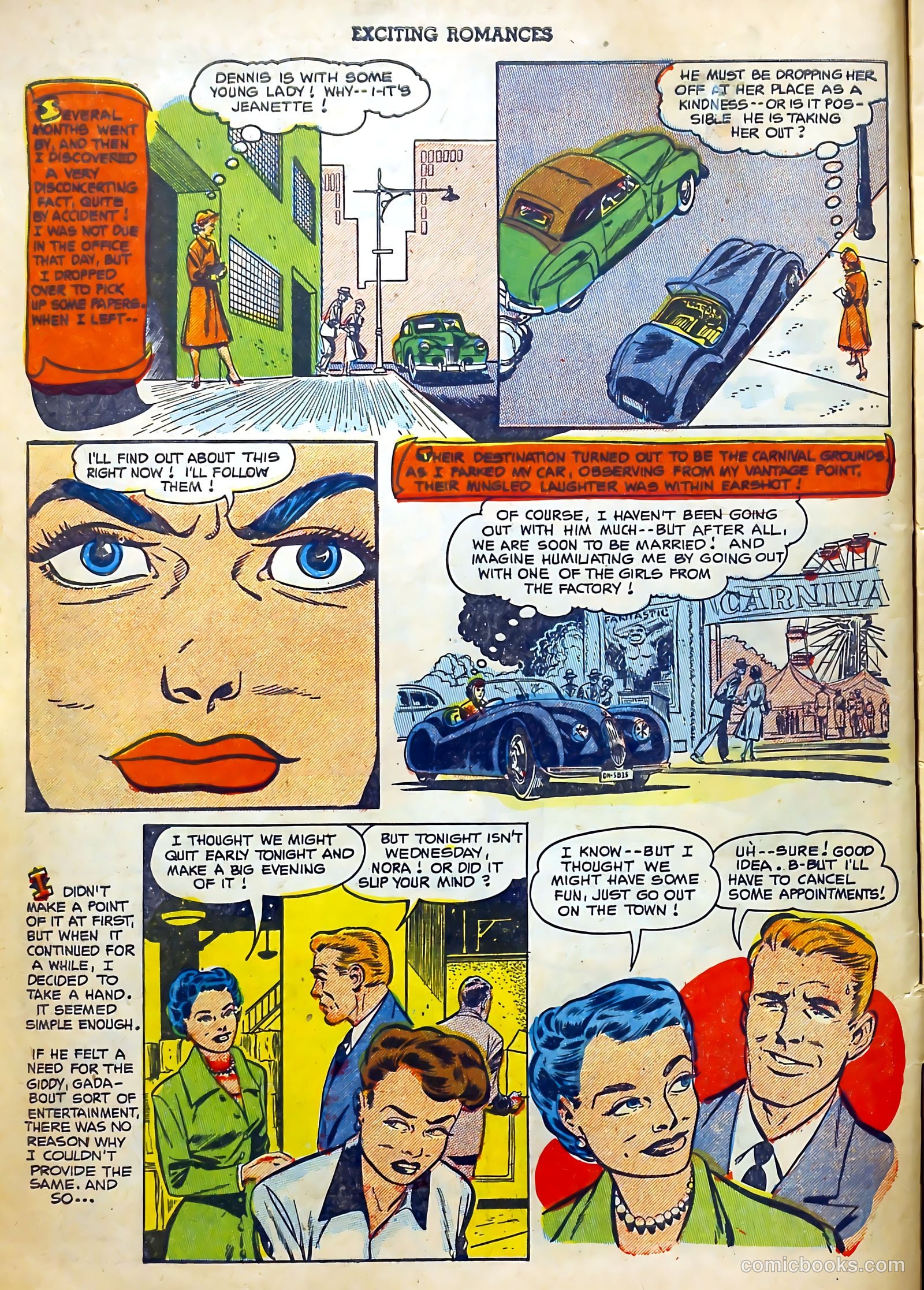 Exciting Romances #10 (1952) — page 10 of 36