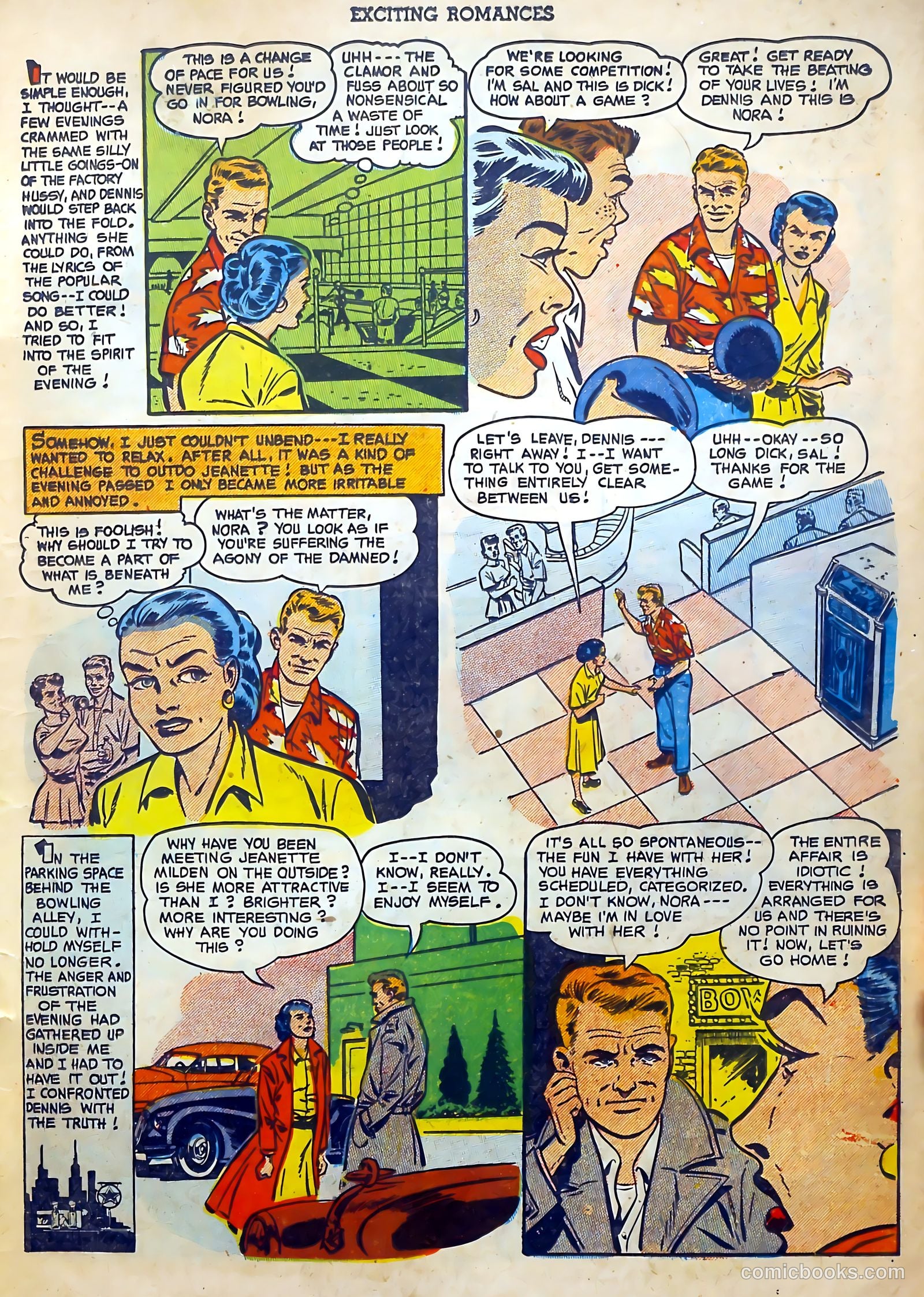 Exciting Romances #10 (1952) — page 11 of 36