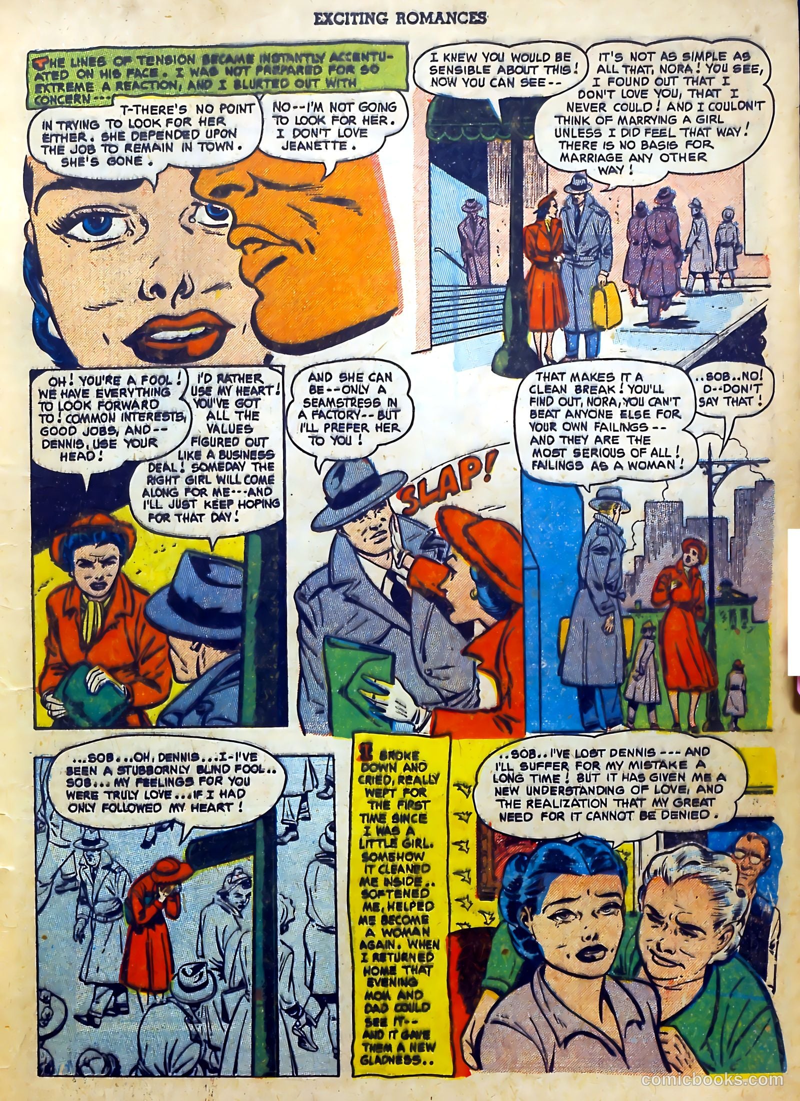 Exciting Romances #10 (1952) — page 13 of 36