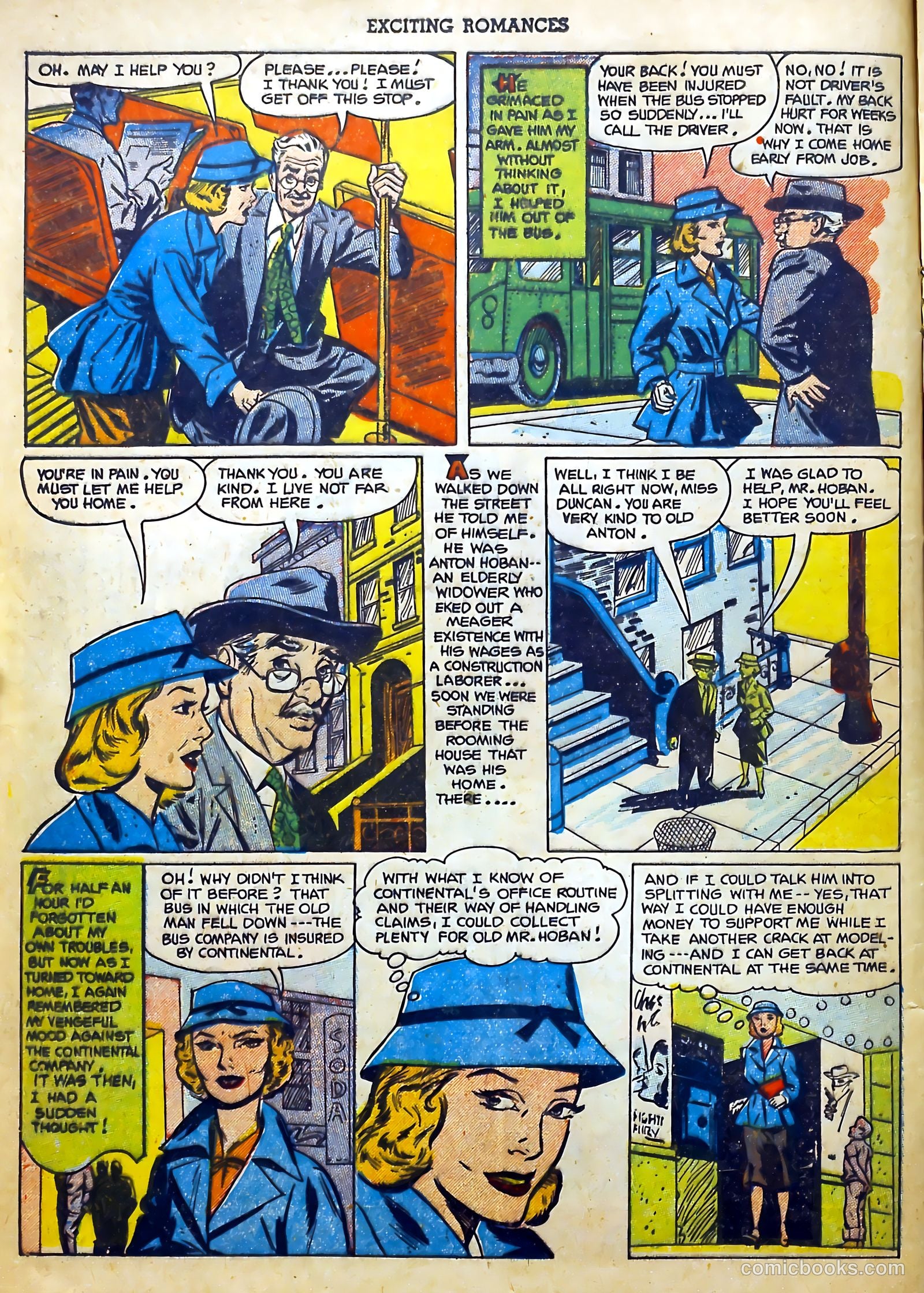 Exciting Romances #10 (1952) — page 16 of 36