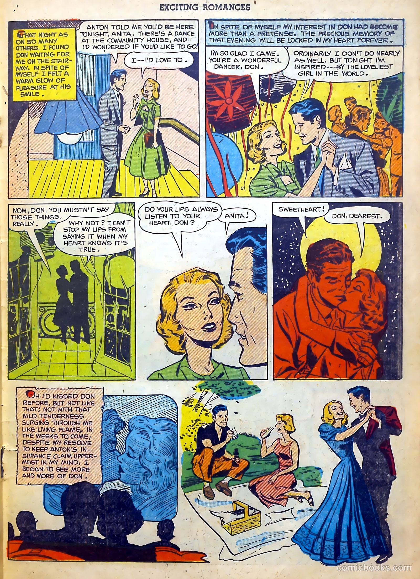 Exciting Romances #10 (1952) — page 19 of 36