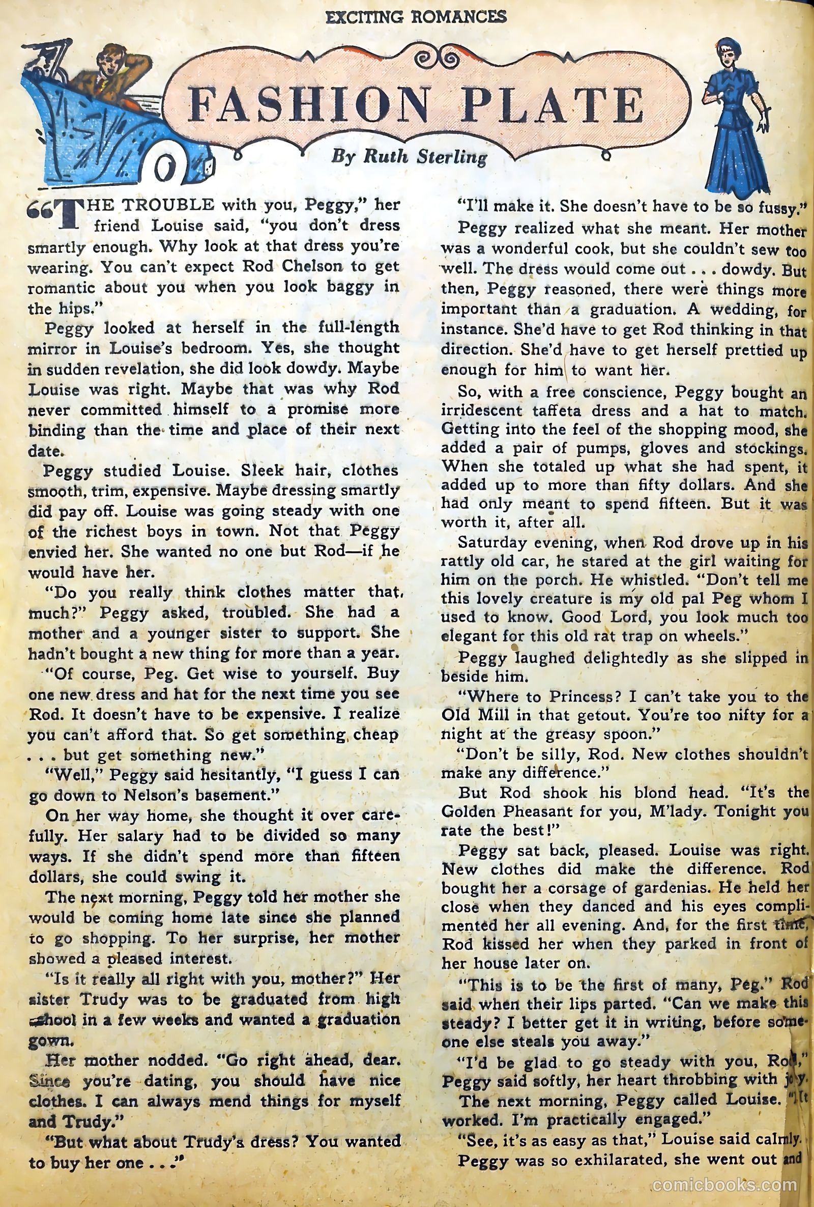 Exciting Romances #10 (1952) — page 24 of 36