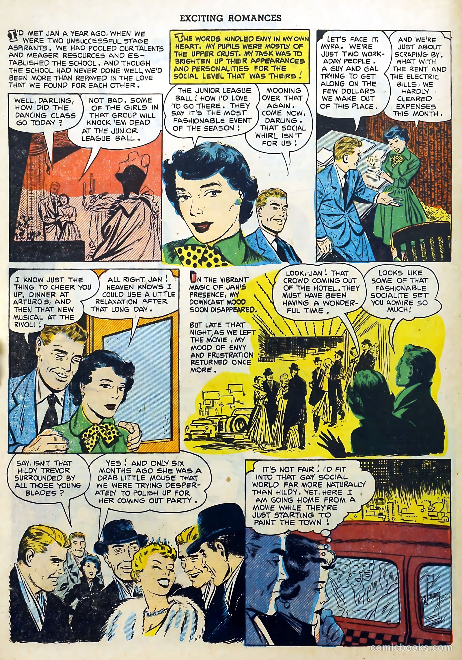 Exciting Romances #11 (1952) — page 4 of 36