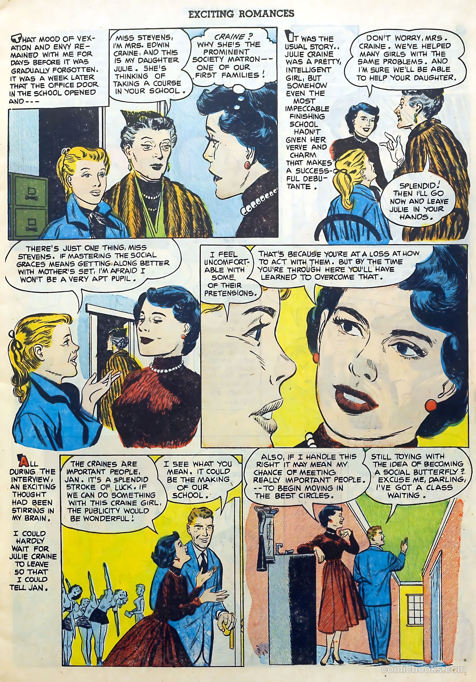 Exciting Romances #11 (1952) — page 5 of 36