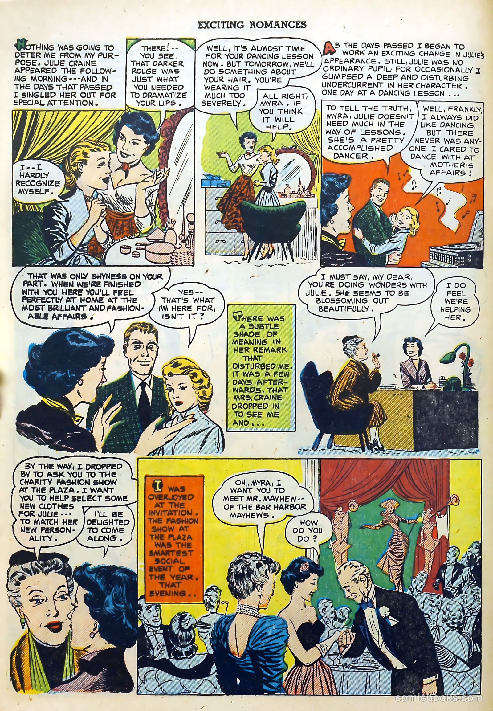 Exciting Romances #11 (1952) — page 6 of 36