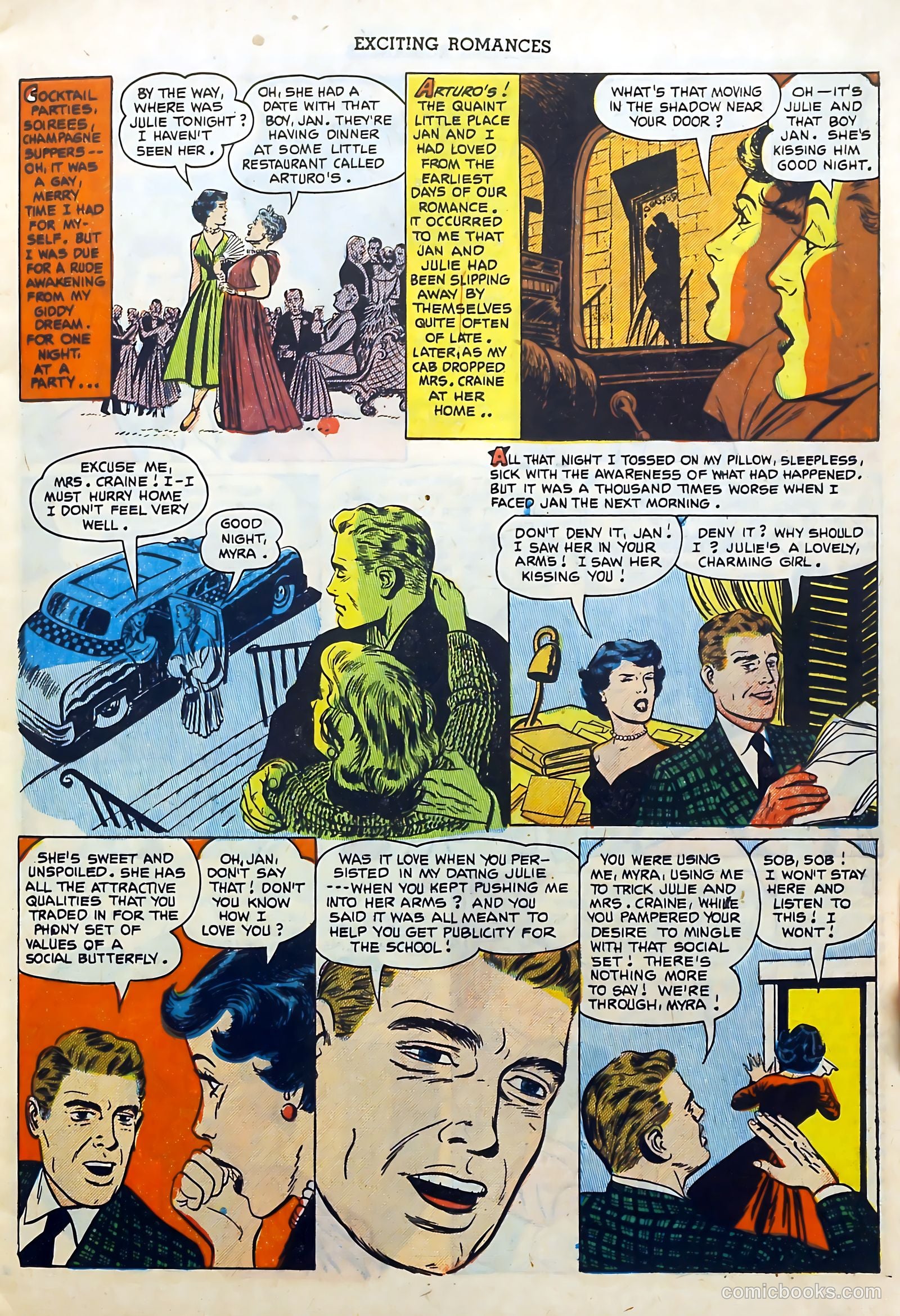 Exciting Romances #11 (1952) — page 9 of 36