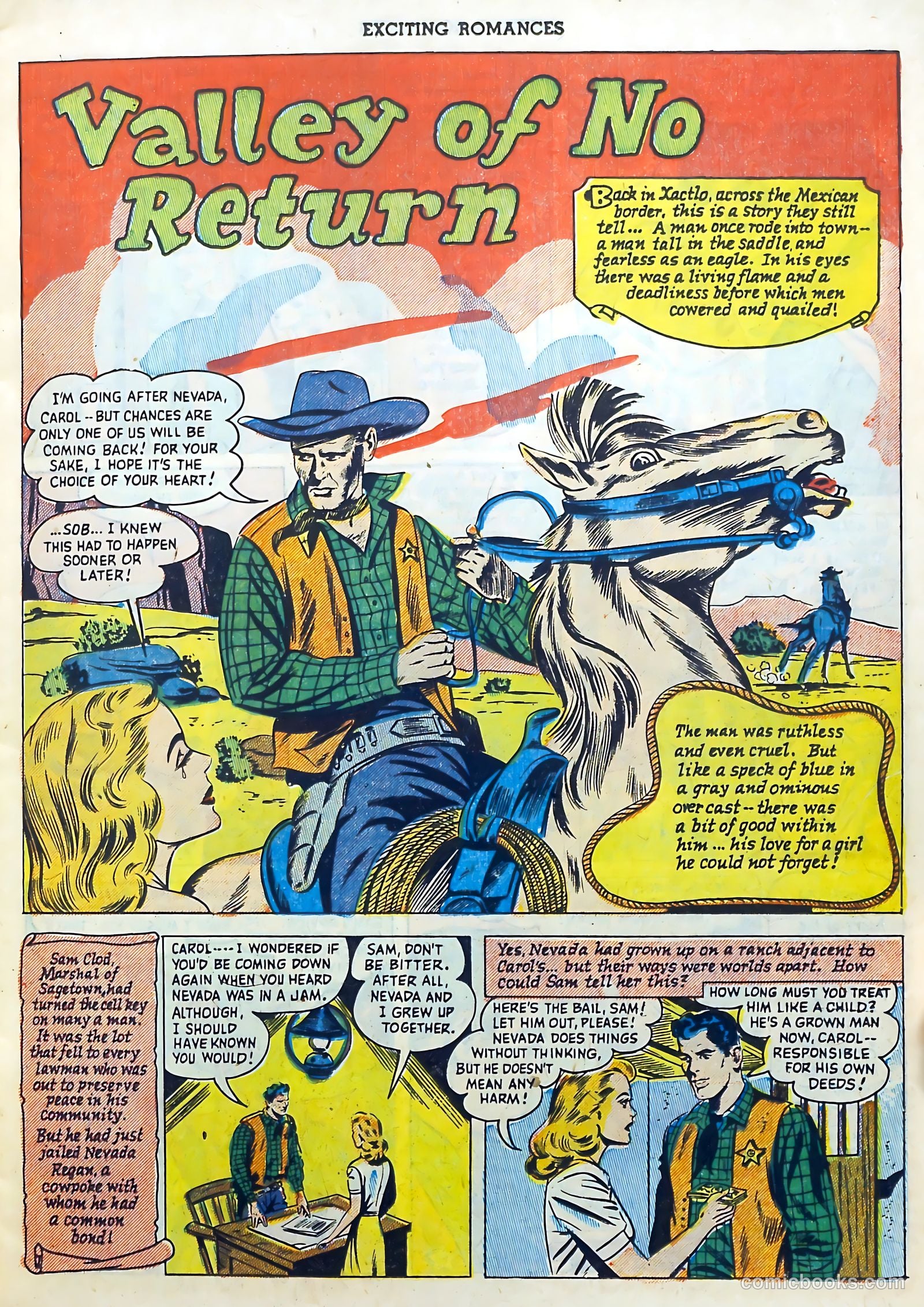Exciting Romances #11 (1952) — page 11 of 36