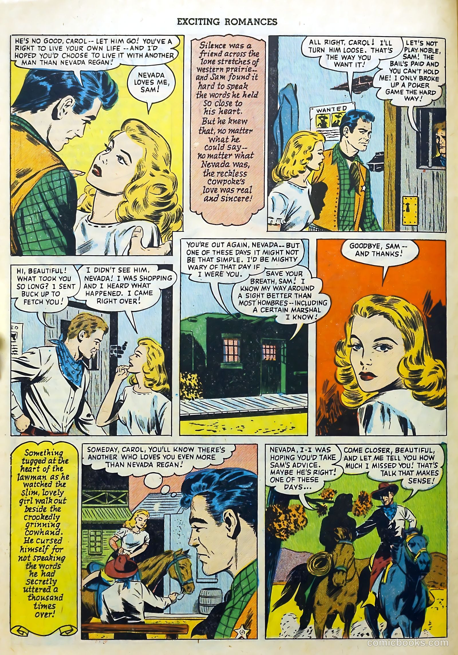 Exciting Romances #11 (1952) — page 12 of 36