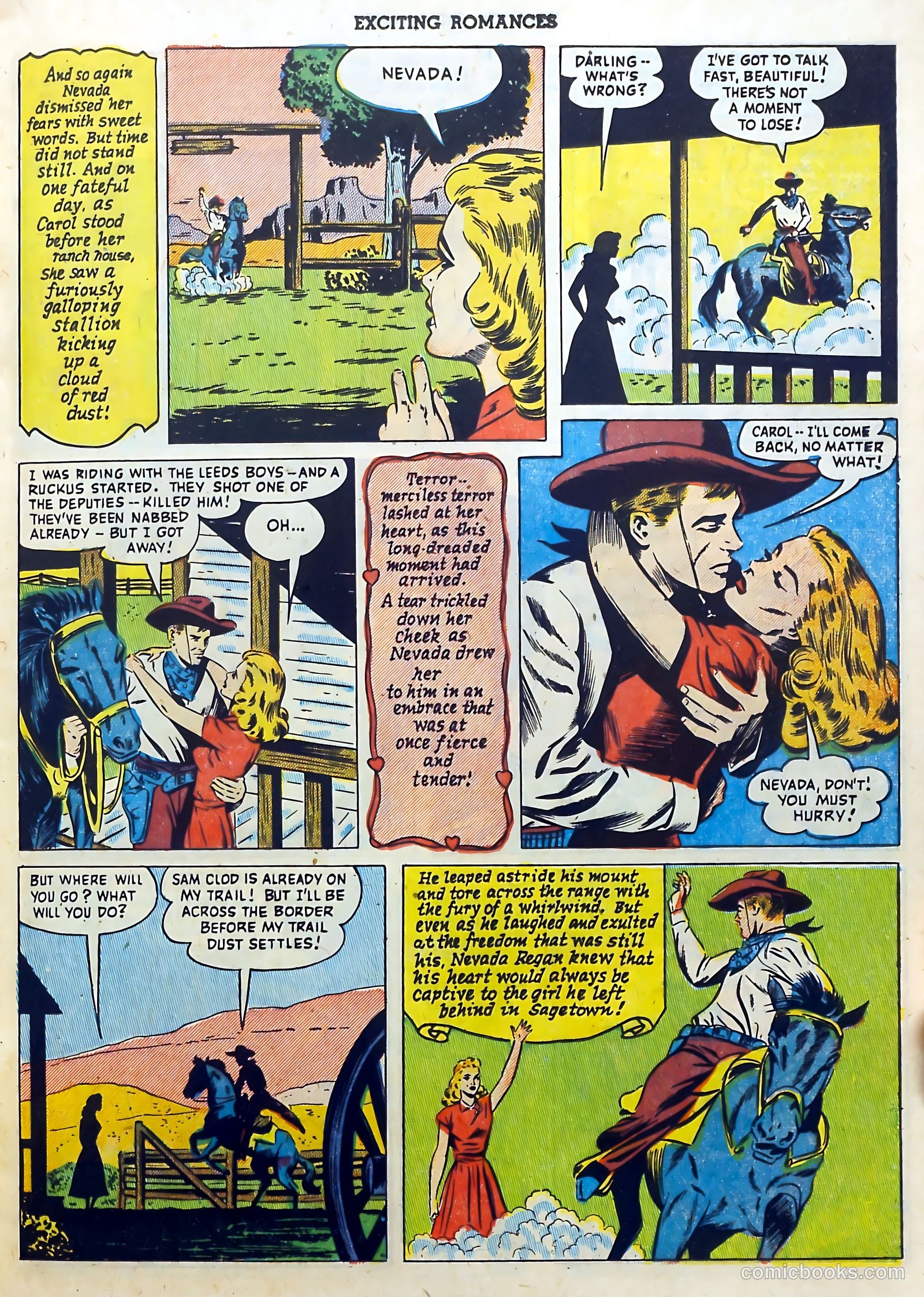Exciting Romances #11 (1952) — page 13 of 36
