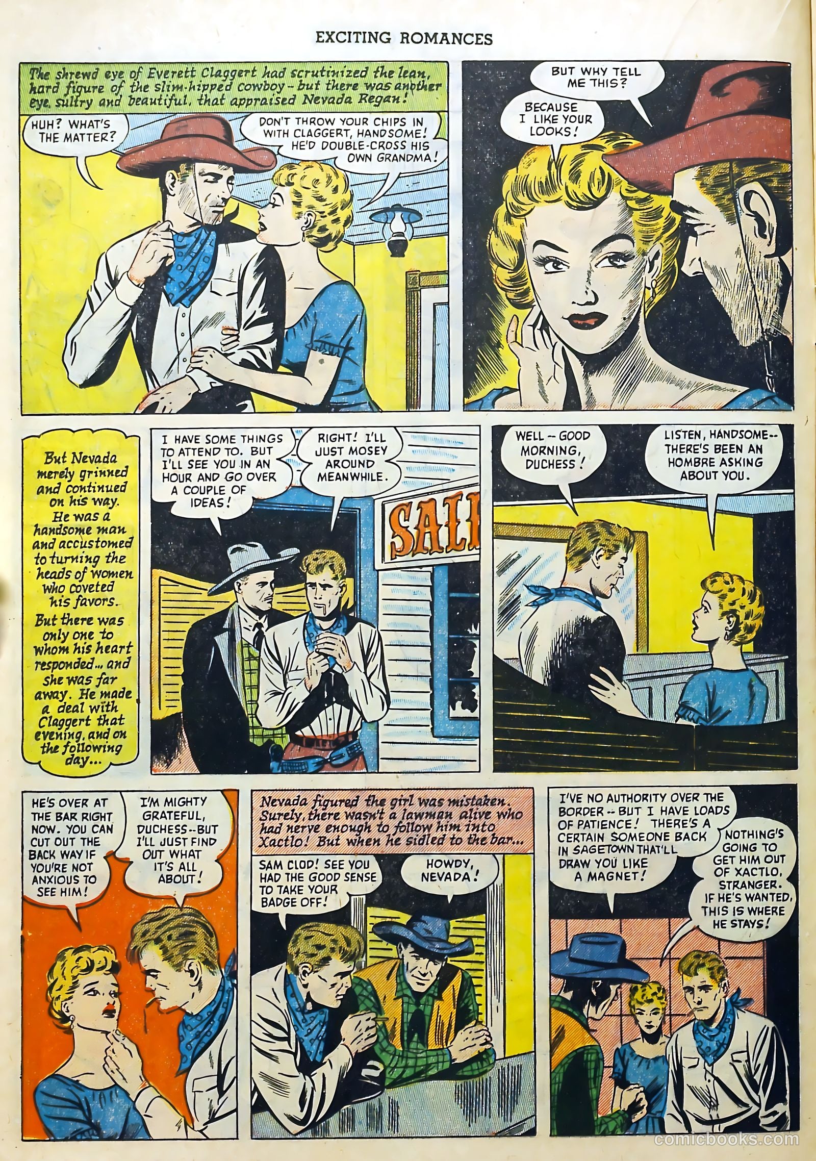 Exciting Romances #11 (1952) — page 16 of 36