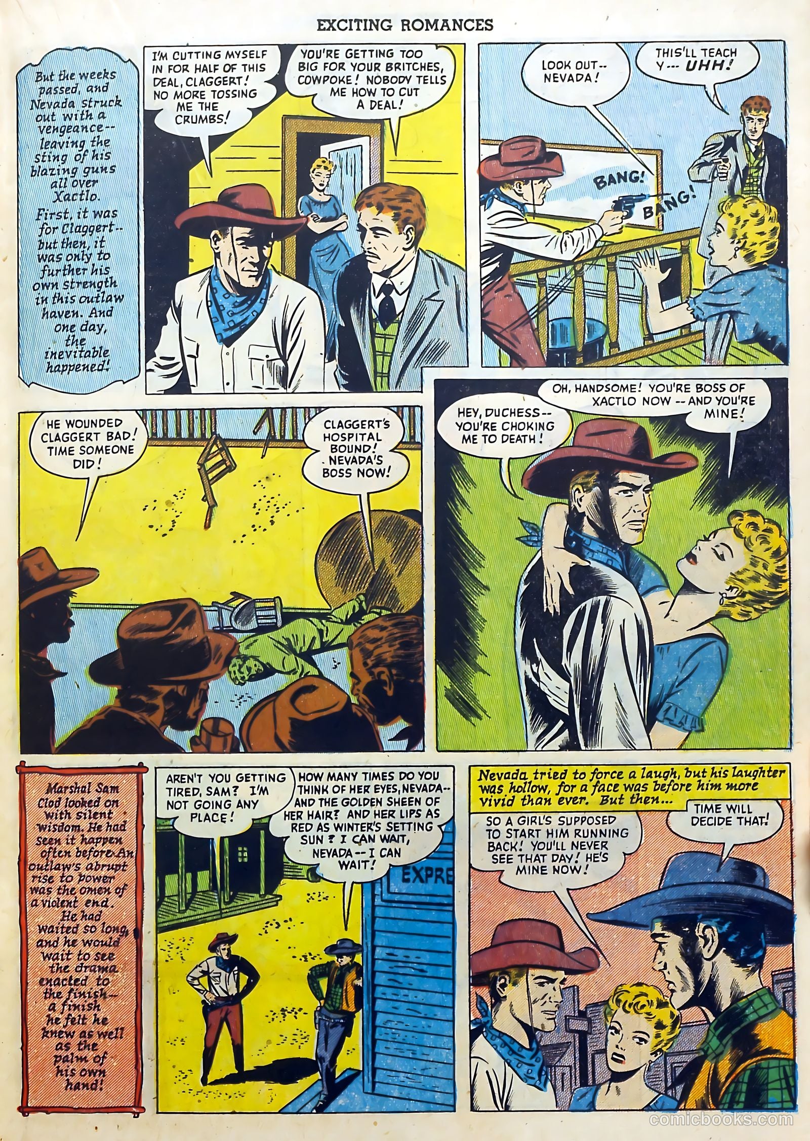 Exciting Romances #11 (1952) — page 17 of 36