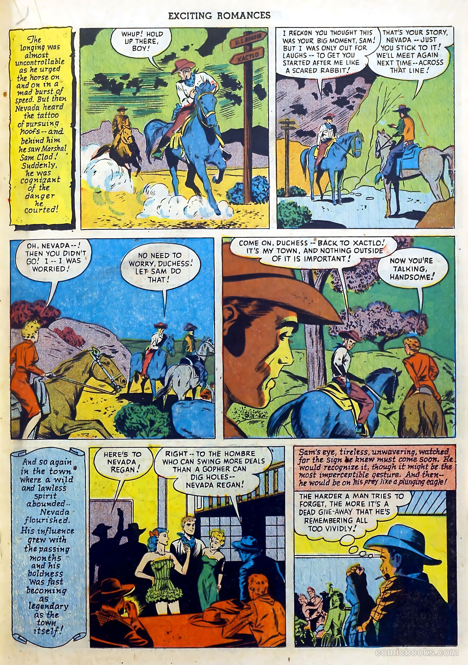 Exciting Romances #11 (1952) — page 19 of 36