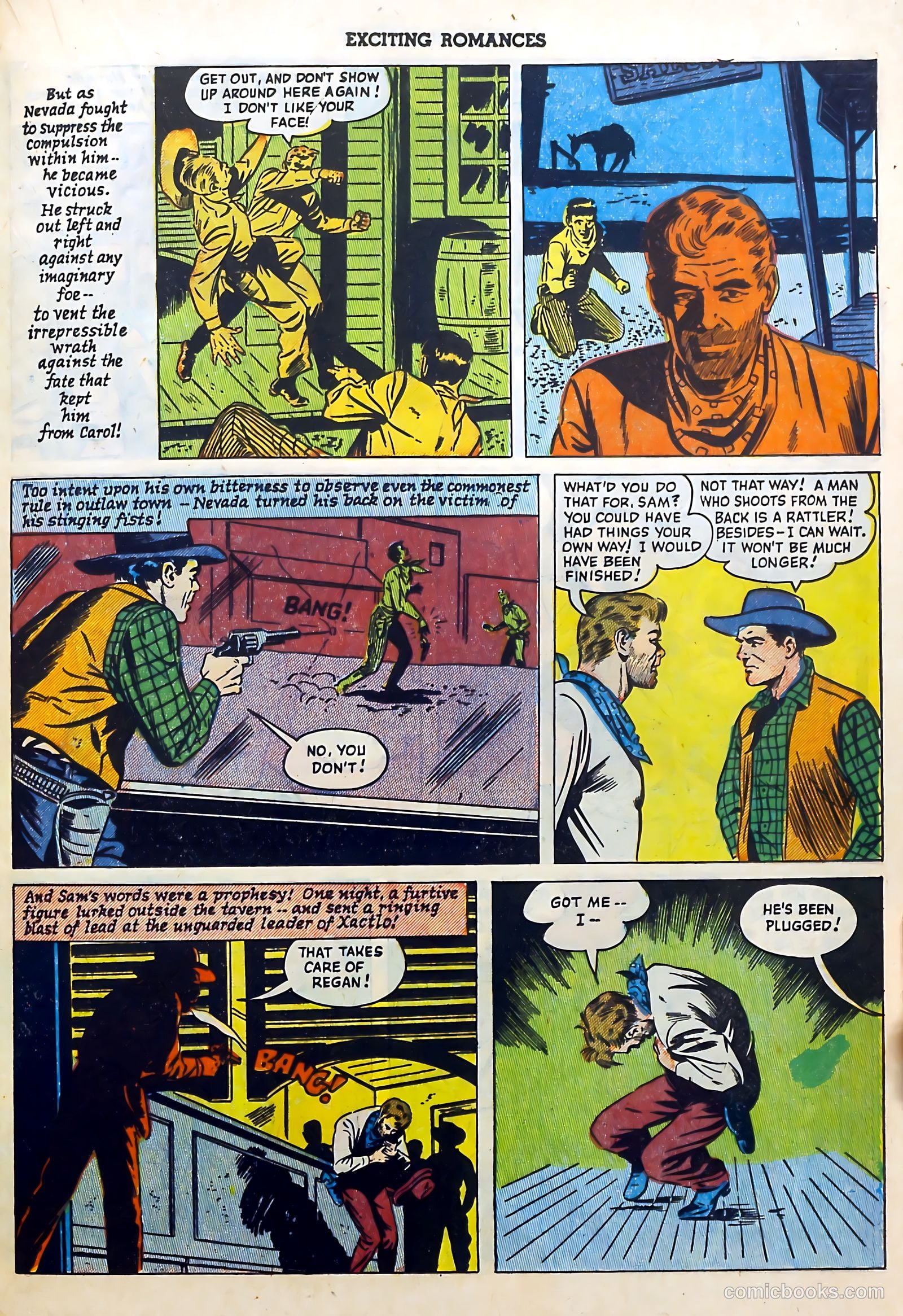 Exciting Romances #11 (1952) — page 21 of 36