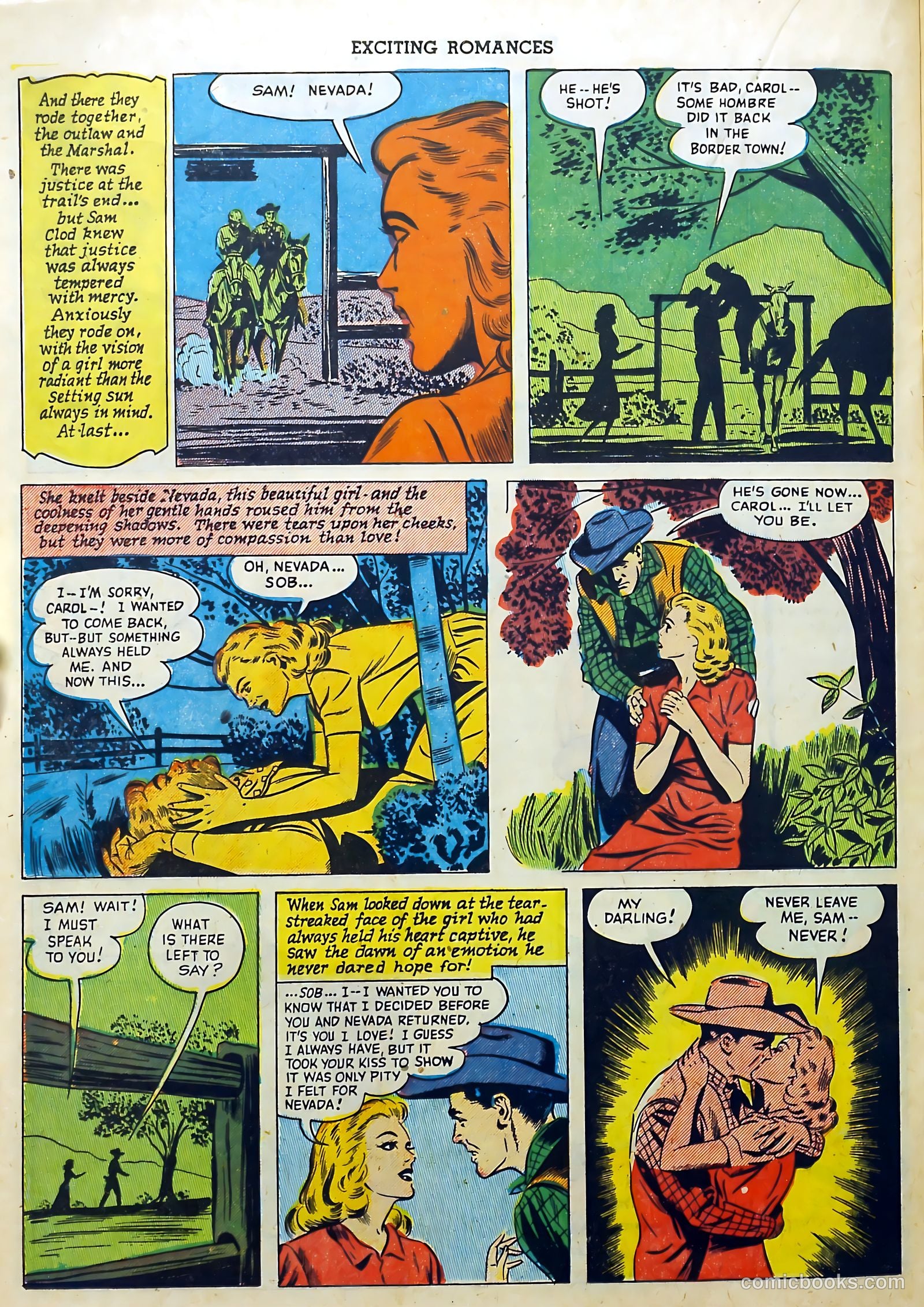Exciting Romances #11 (1952) — page 24 of 36