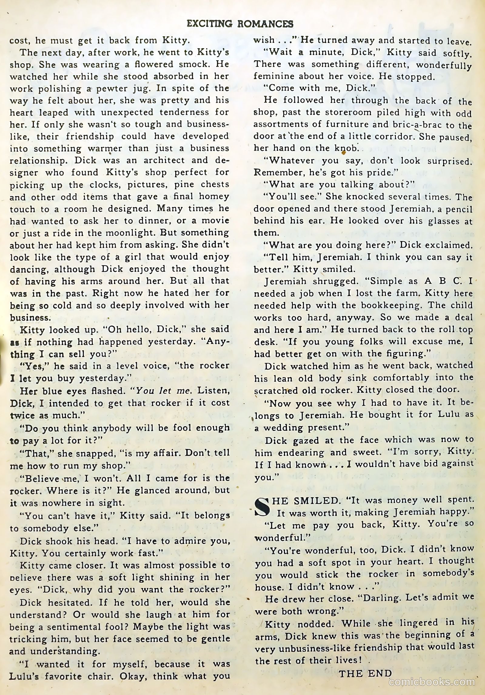 Exciting Romances #11 (1952) — page 26 of 36
