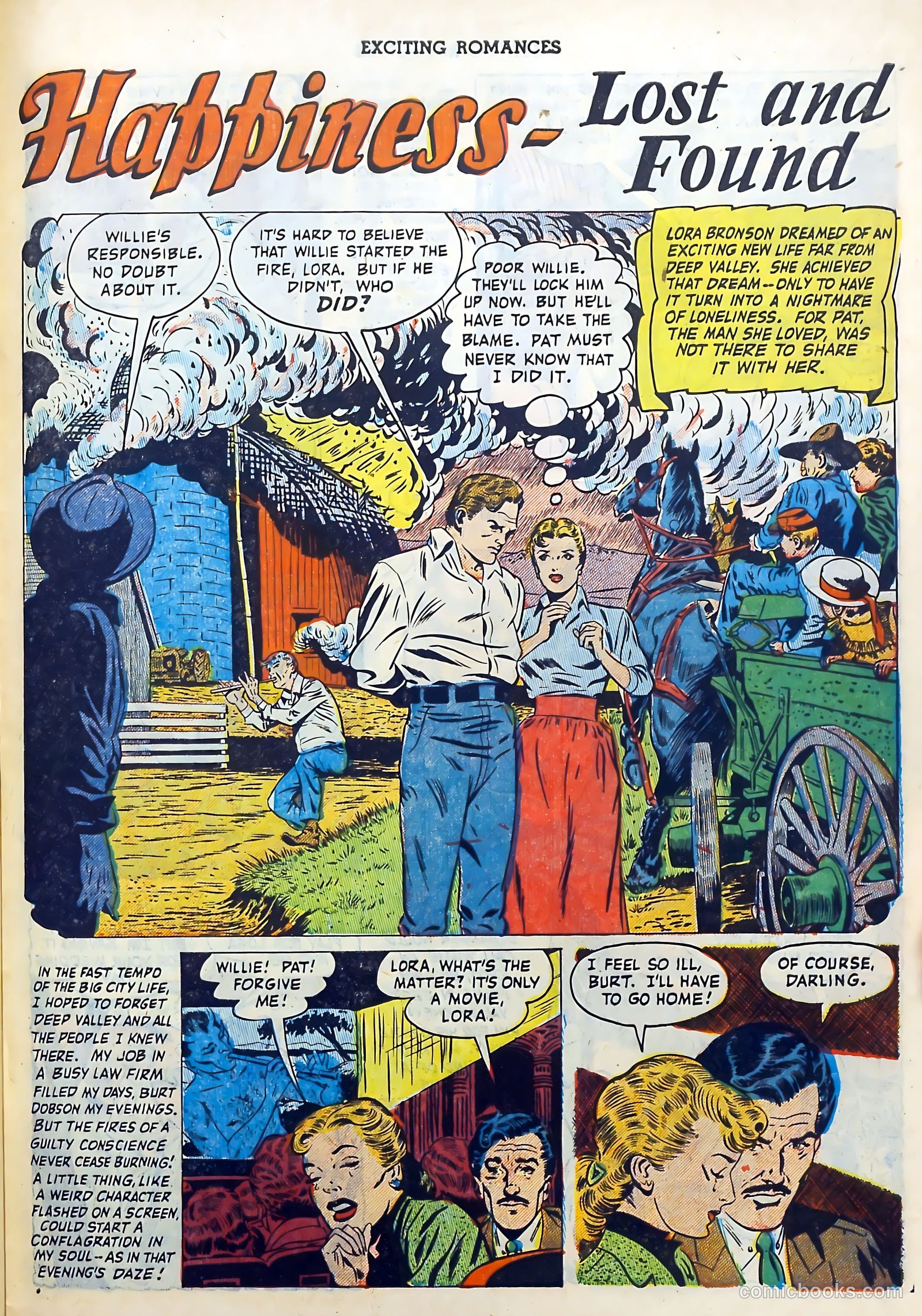 Exciting Romances #11 (1952) — page 27 of 36