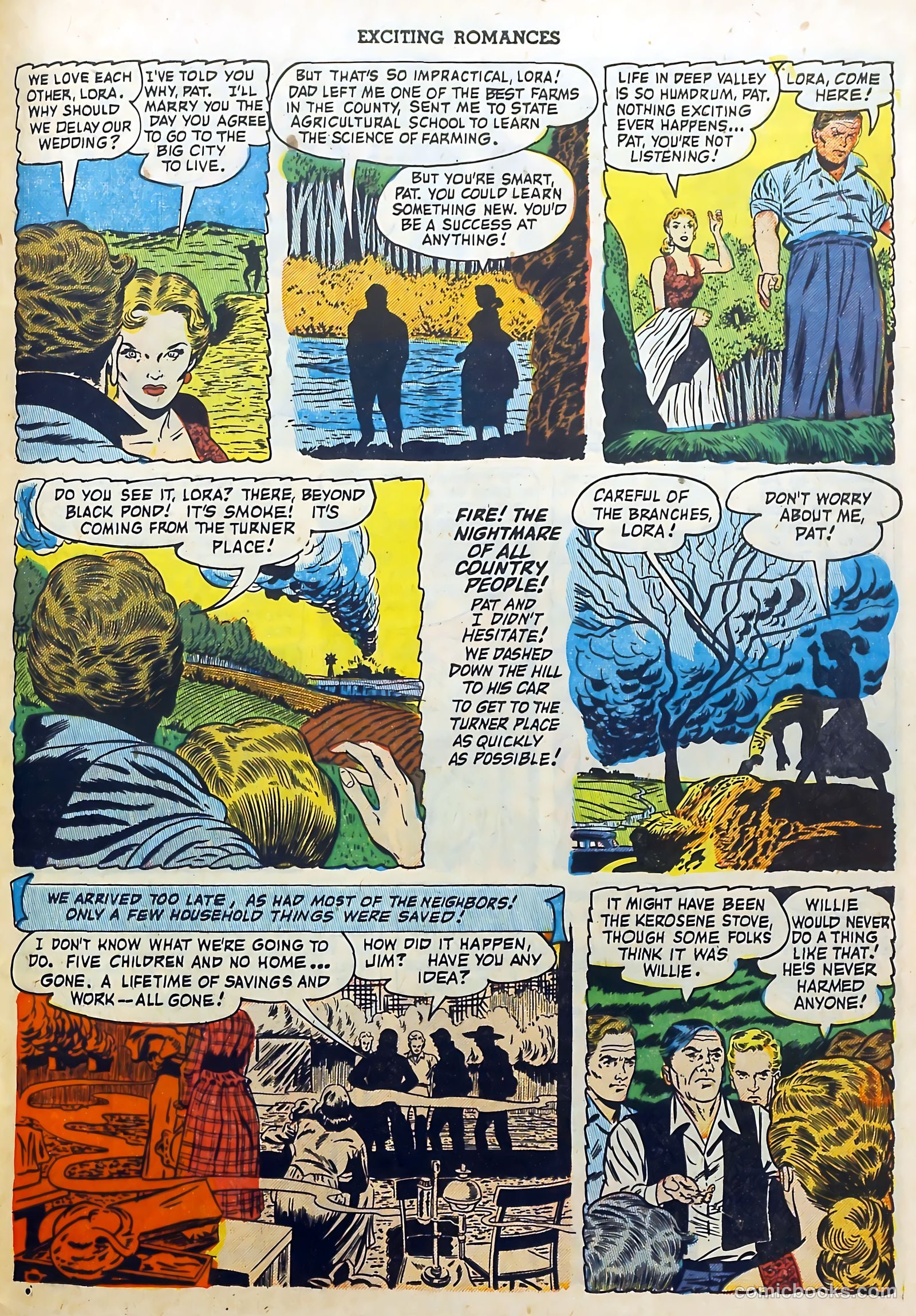 Exciting Romances #11 (1952) — page 29 of 36