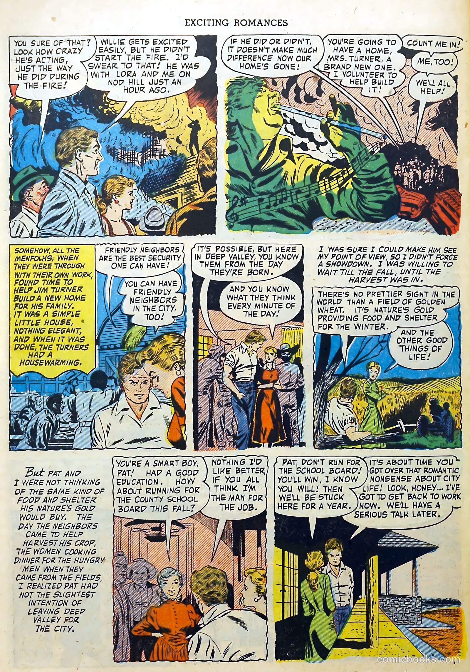 Exciting Romances #11 (1952) — page 30 of 36