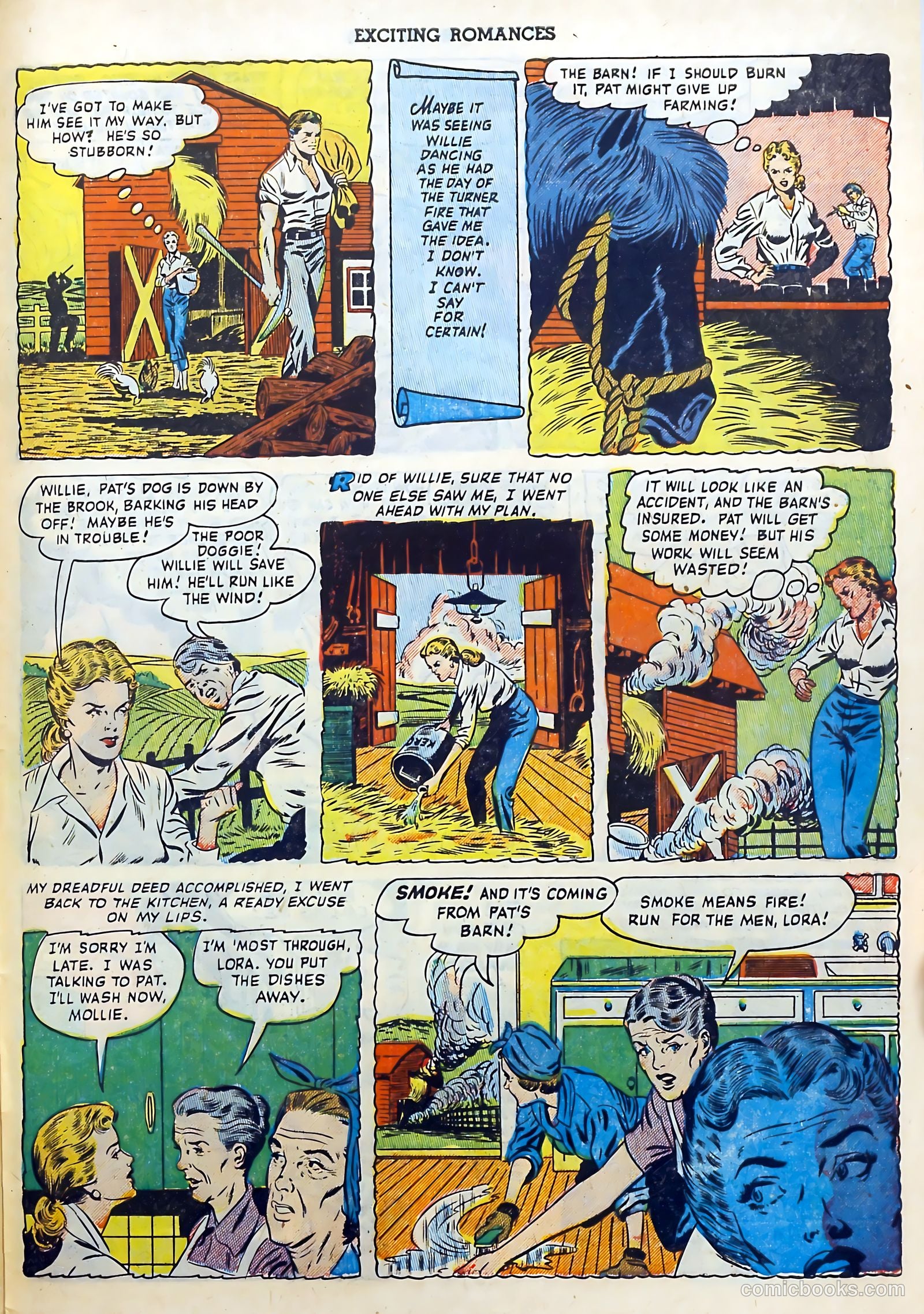 Exciting Romances #11 (1952) — page 31 of 36