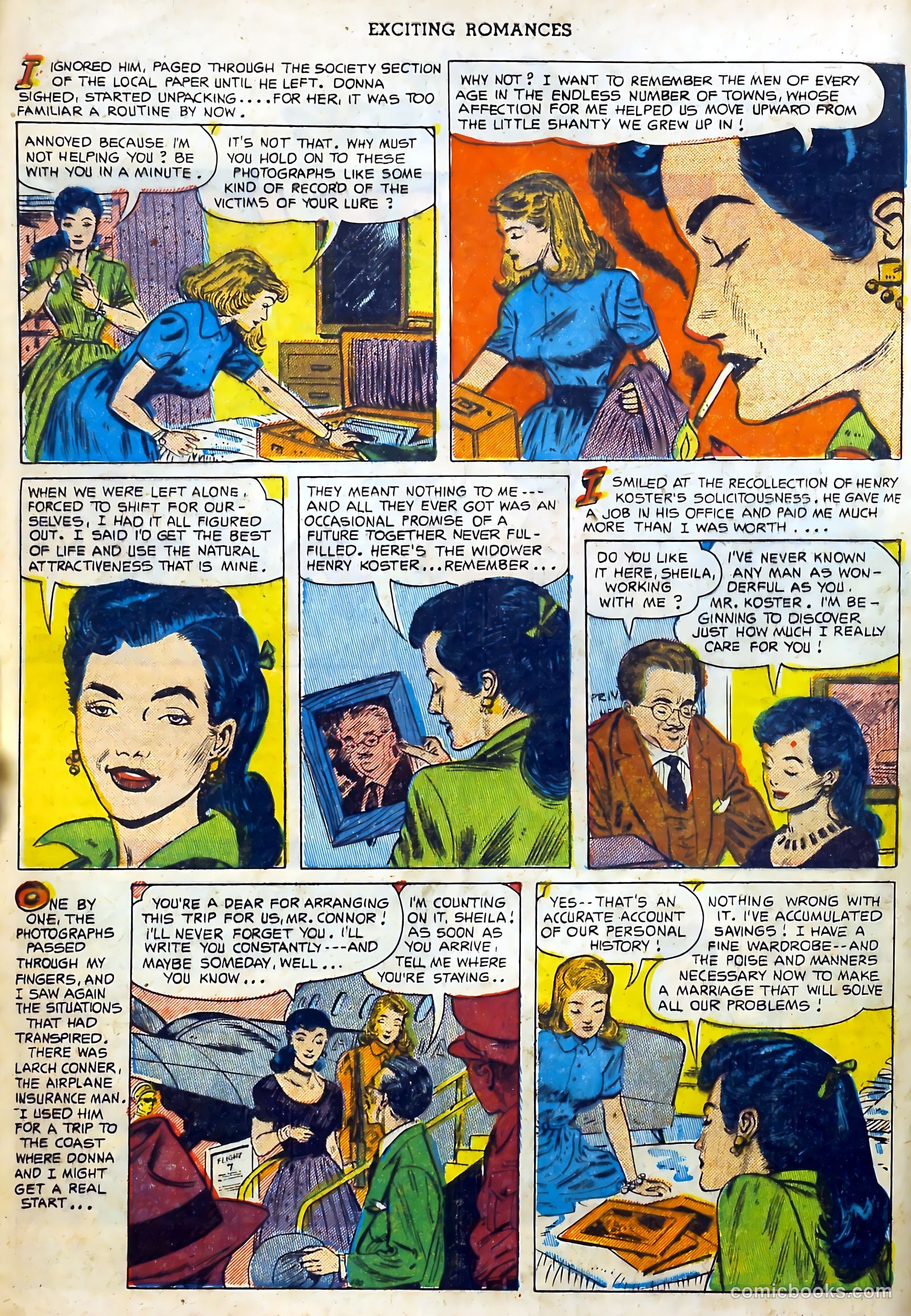 Exciting Romances #12 (1953) — page 4 of 36