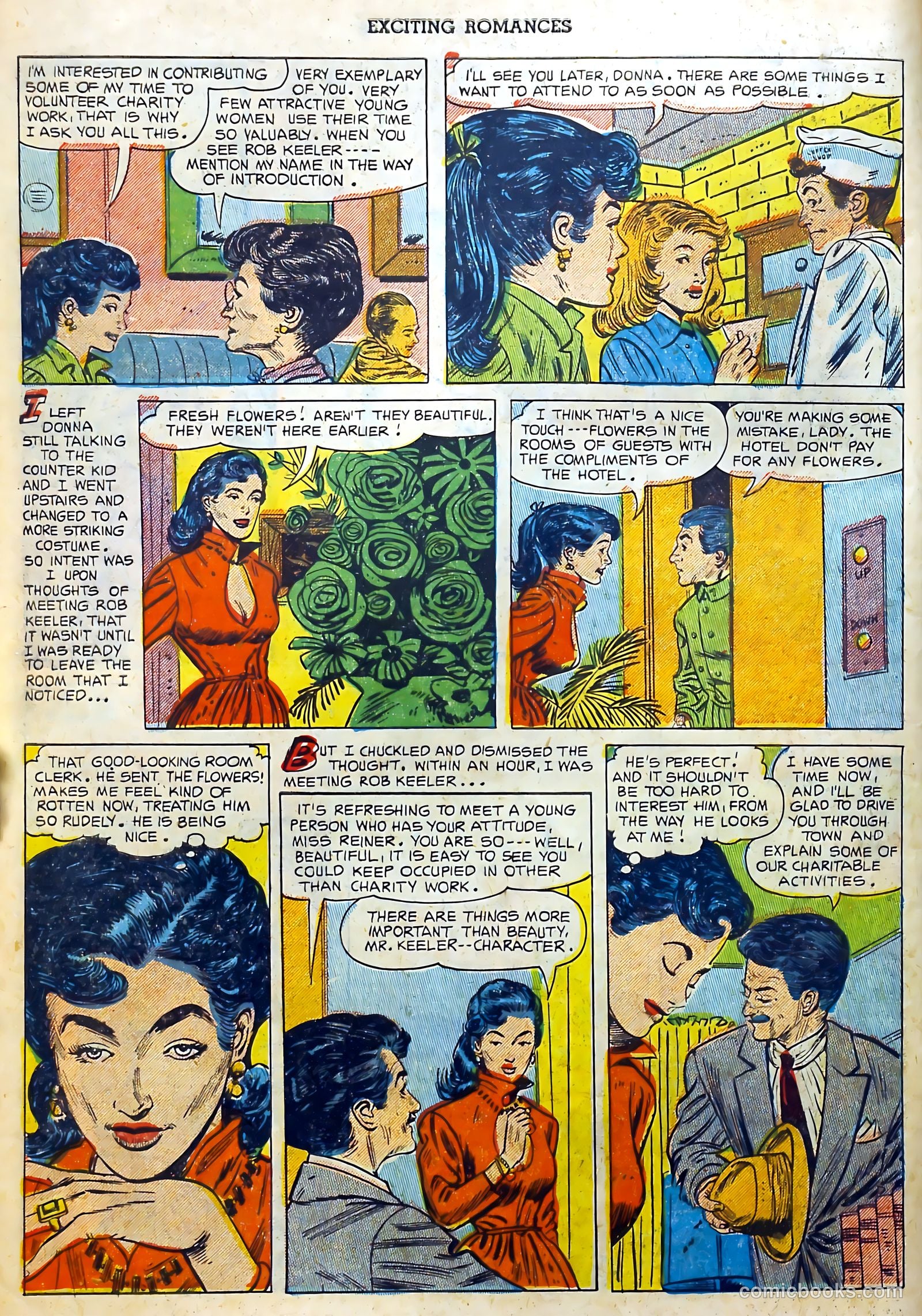 Exciting Romances #12 (1953) — page 6 of 36