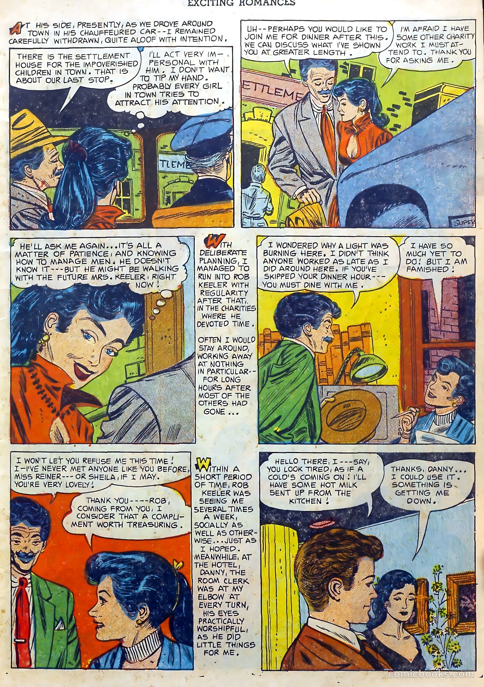 Exciting Romances #12 (1953) — page 7 of 36