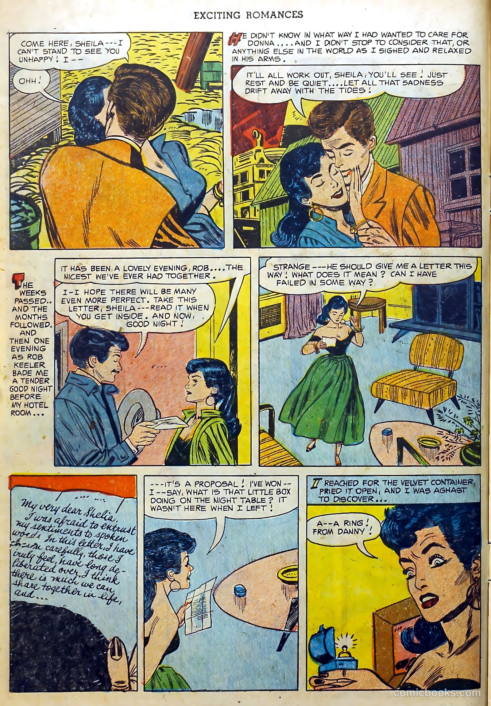 Exciting Romances #12 (1953) — page 10 of 36