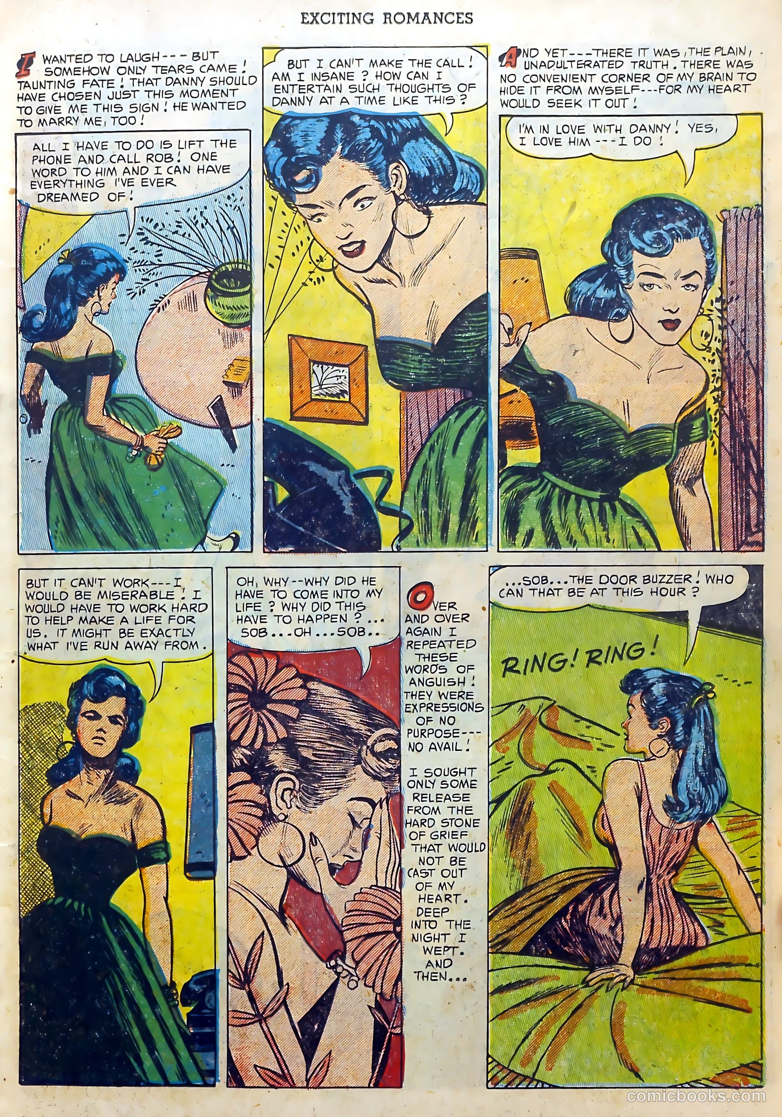 Exciting Romances #12 (1953) — page 11 of 36