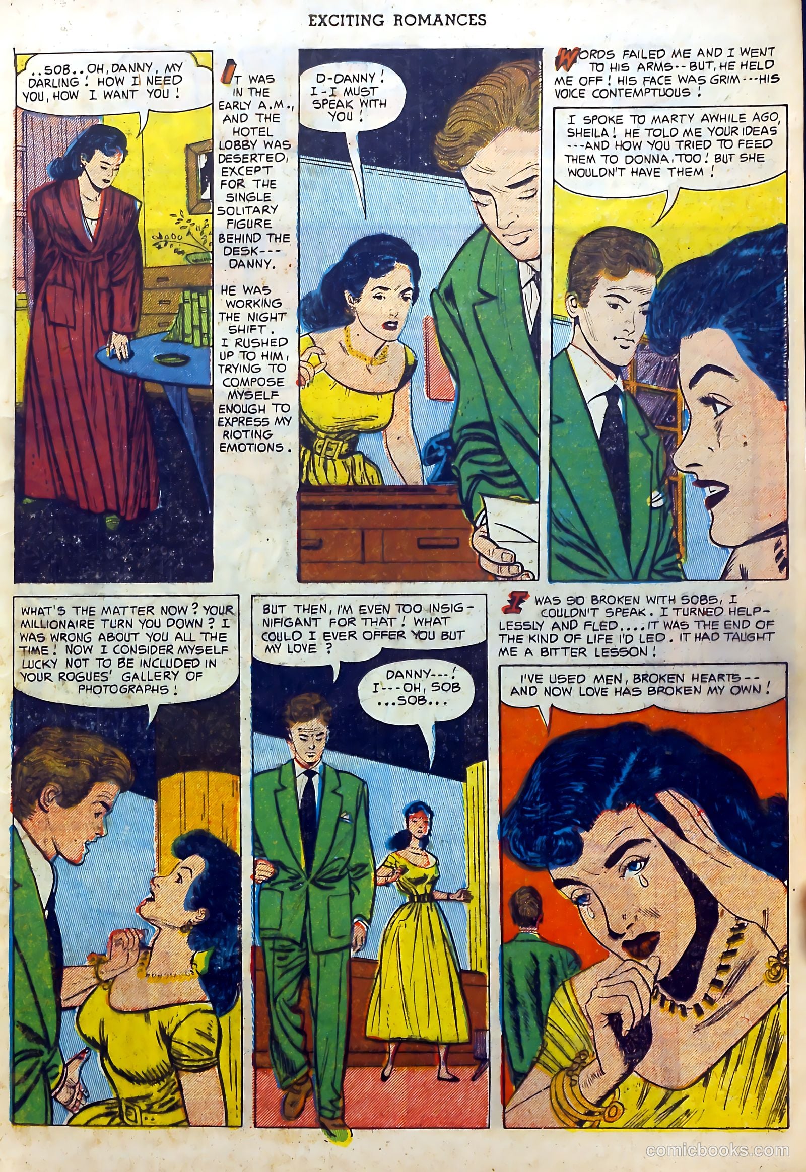Exciting Romances #12 (1953) — page 13 of 36