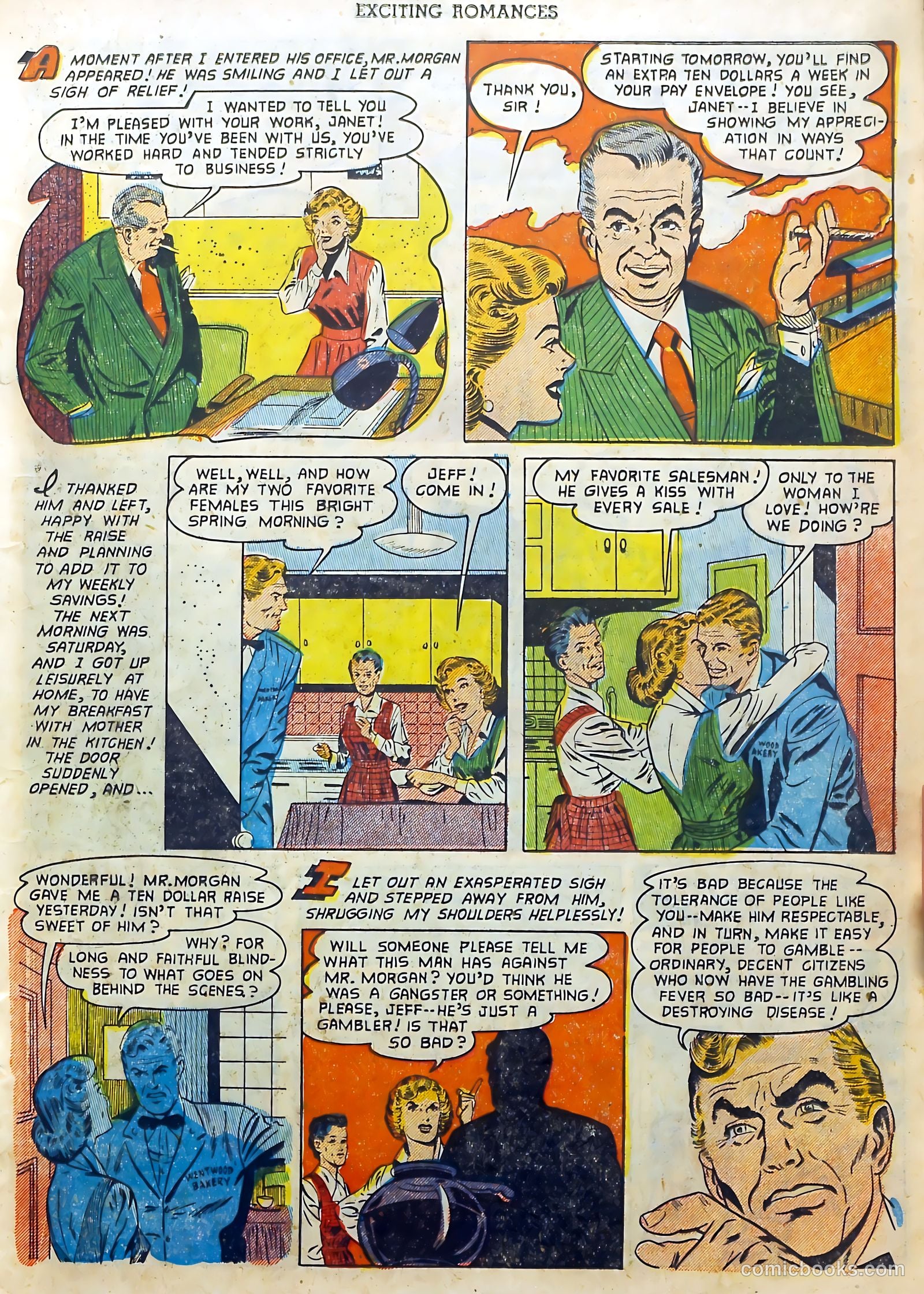 Exciting Romances #12 (1953) — page 15 of 36
