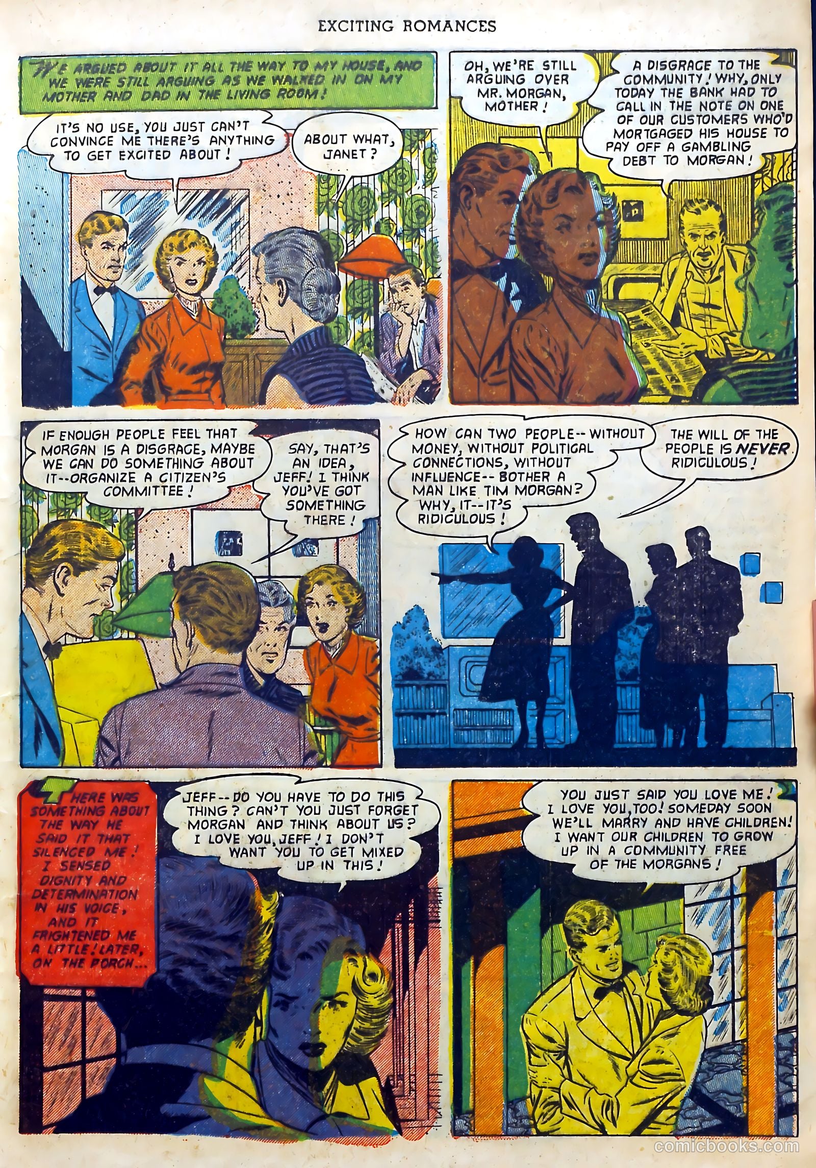 Exciting Romances #12 (1953) — page 17 of 36