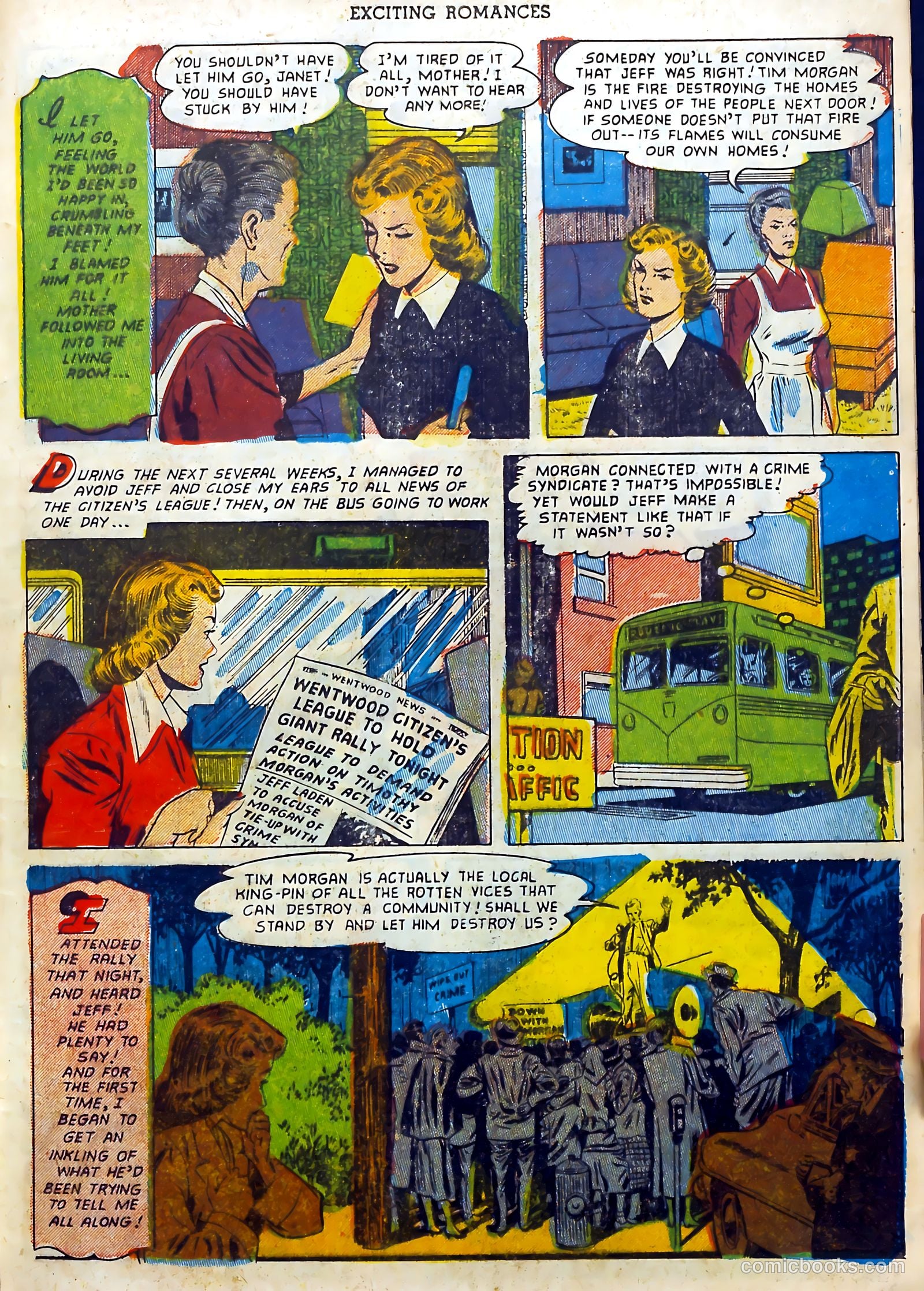 Exciting Romances #12 (1953) — page 21 of 36