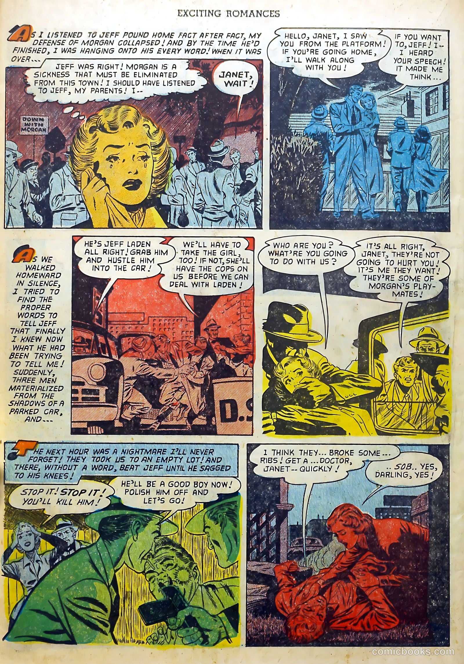 Exciting Romances #12 (1953) — page 22 of 36