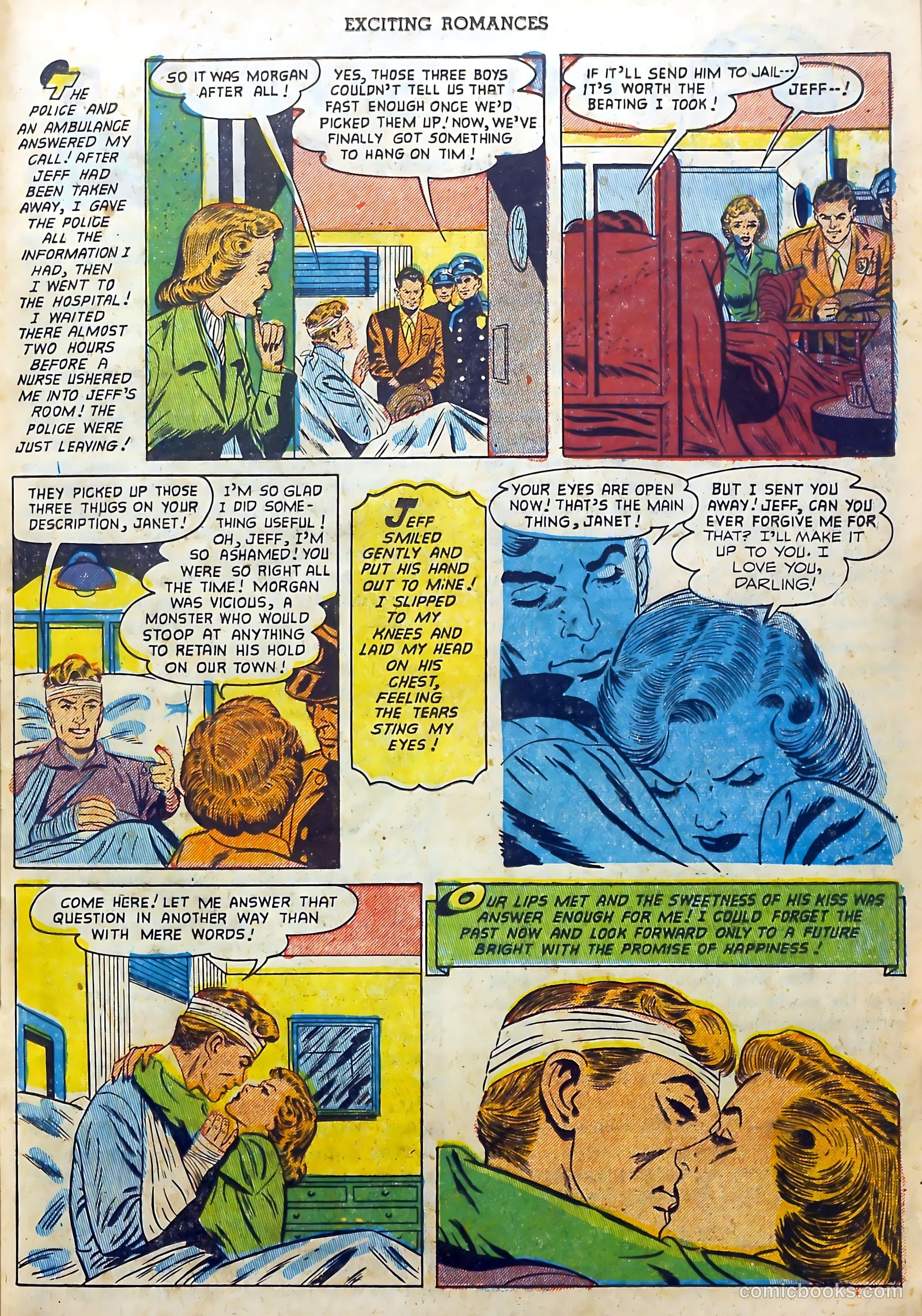 Exciting Romances #12 (1953) — page 23 of 36
