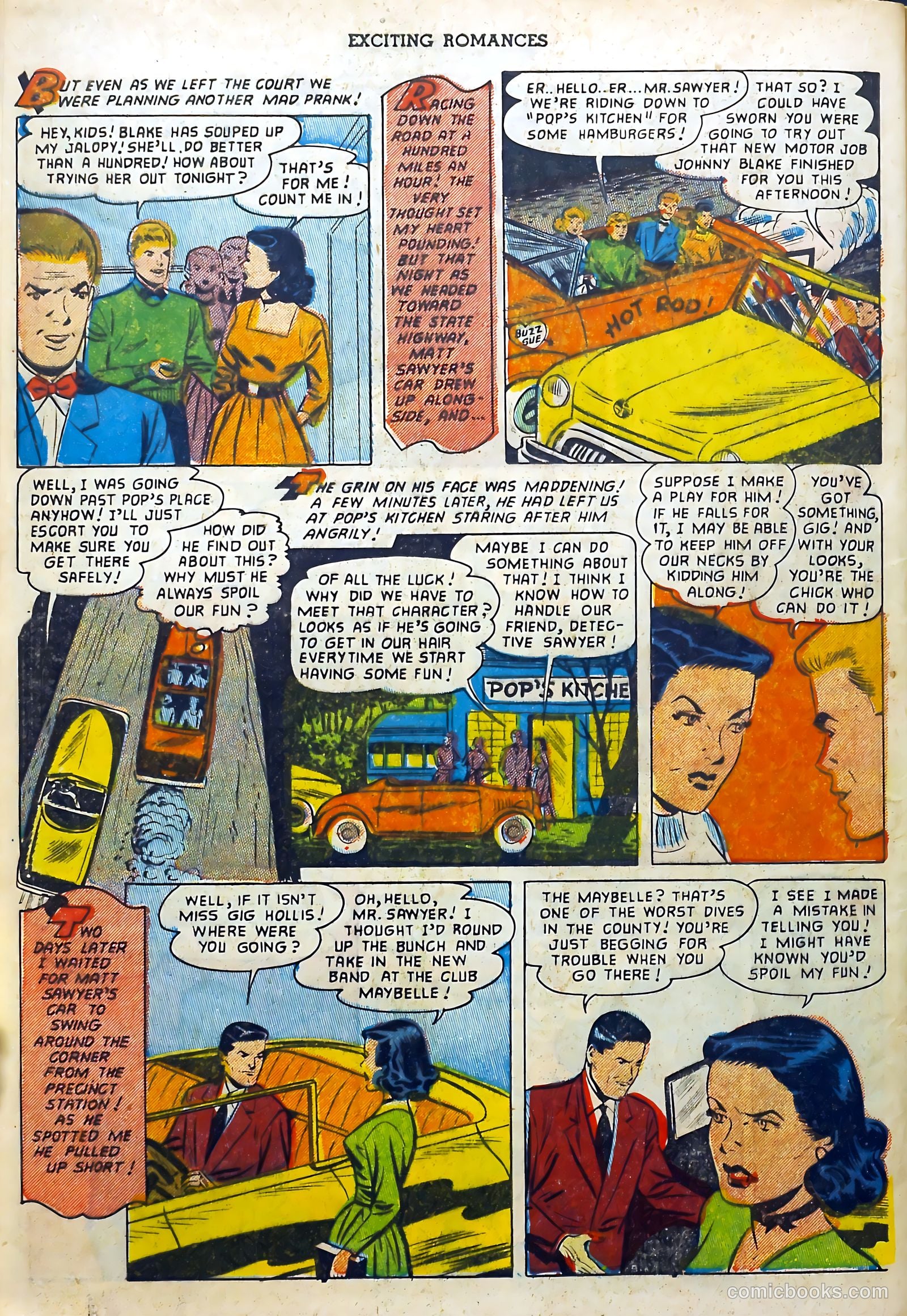 Exciting Romances #12 (1953) — page 28 of 36